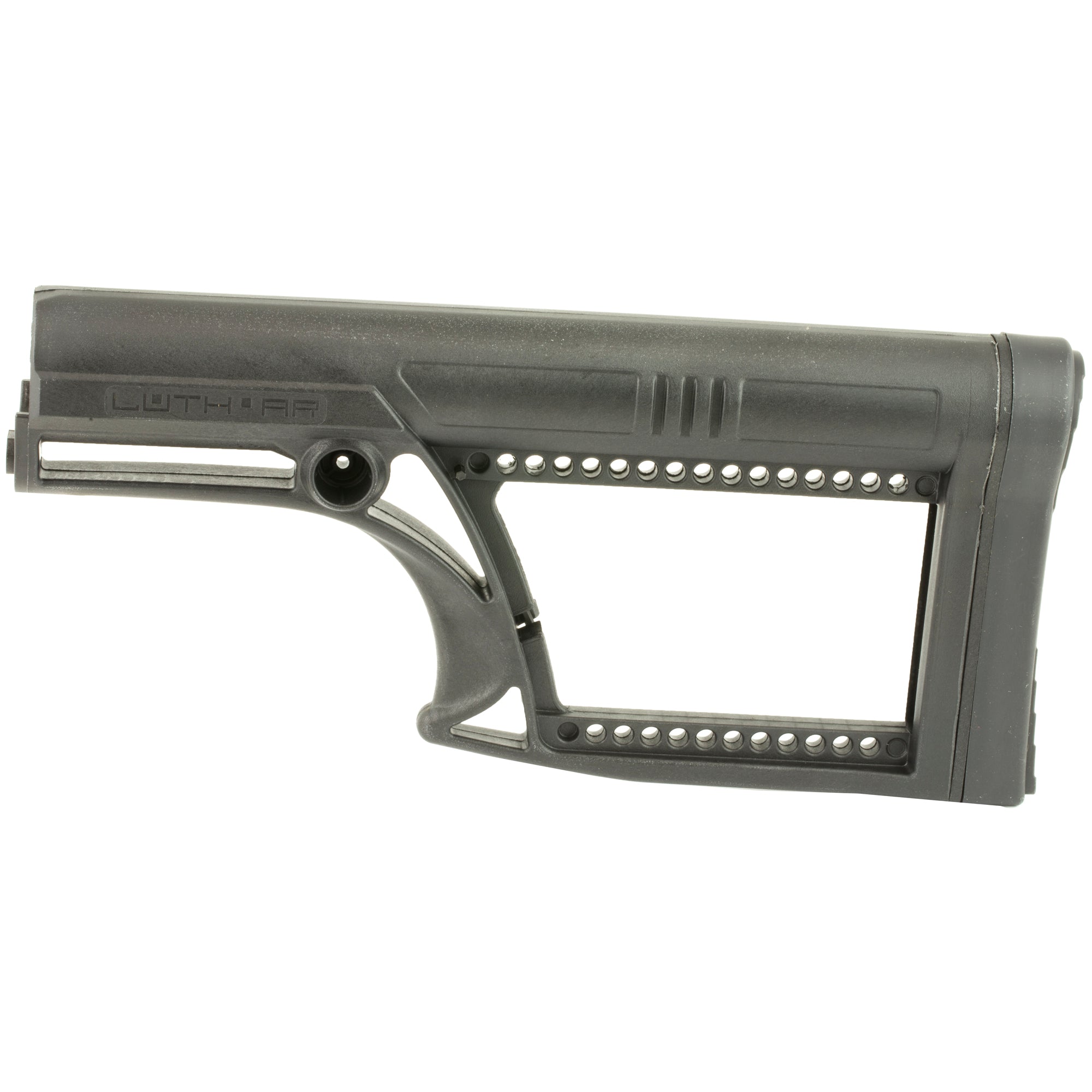 Luth-AR MBA-2 Fixed Rifle Stock for AR-15 and AR-10 - Black