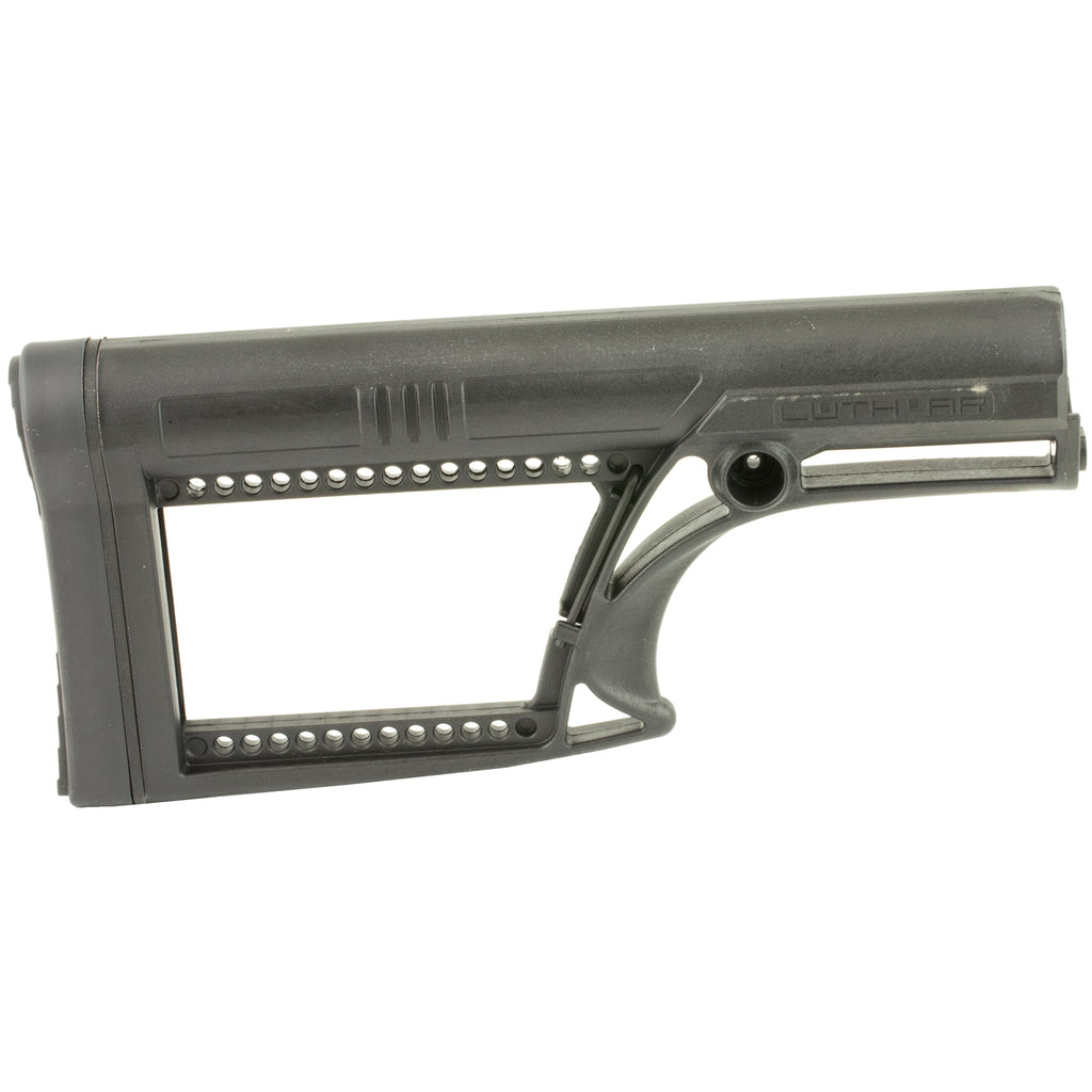 Luth-AR MBA-2 Fixed Rifle Stock for AR-15 and AR-10 - Black