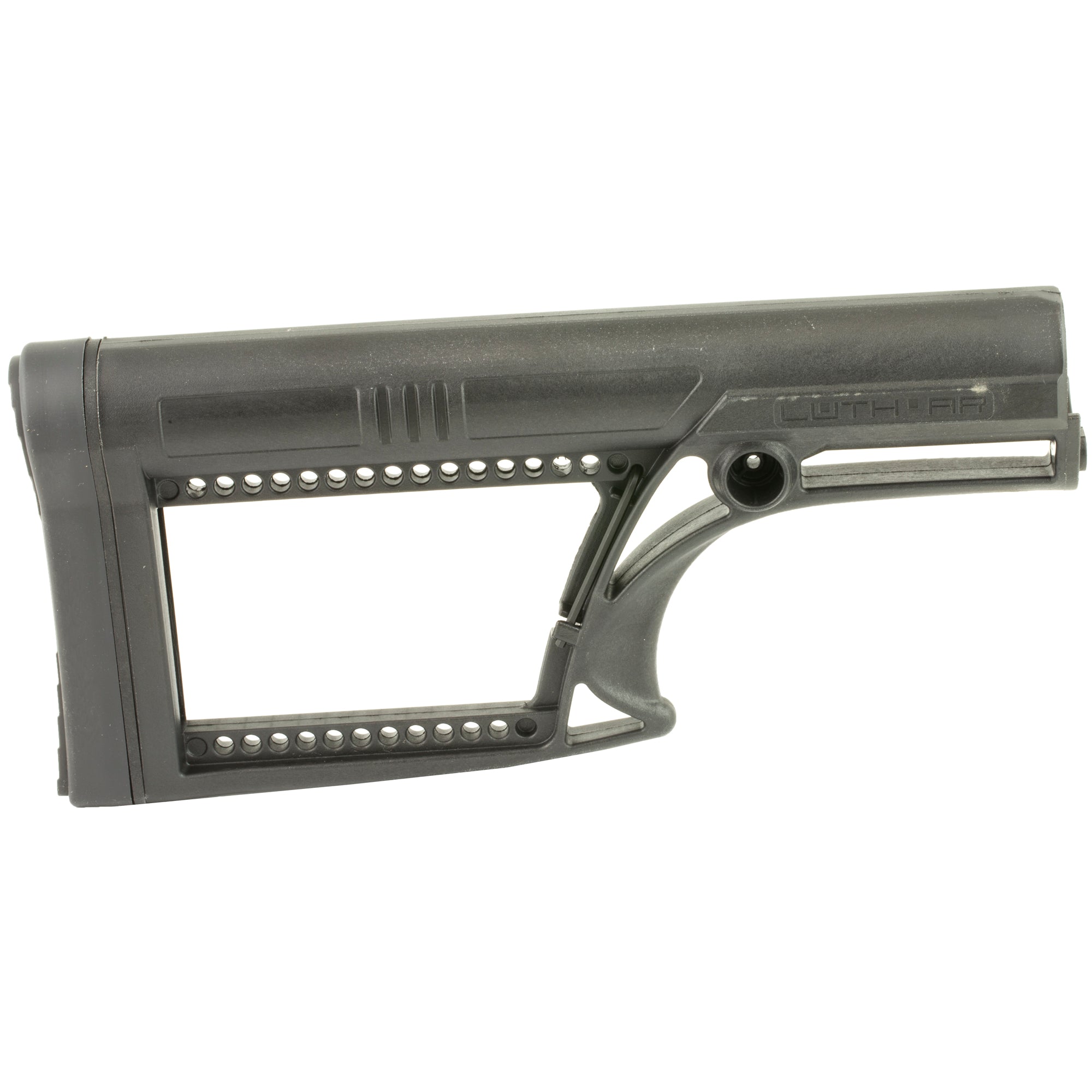 Luth-AR MBA-2 Fixed Rifle Stock for AR-15 and AR-10 - Black
