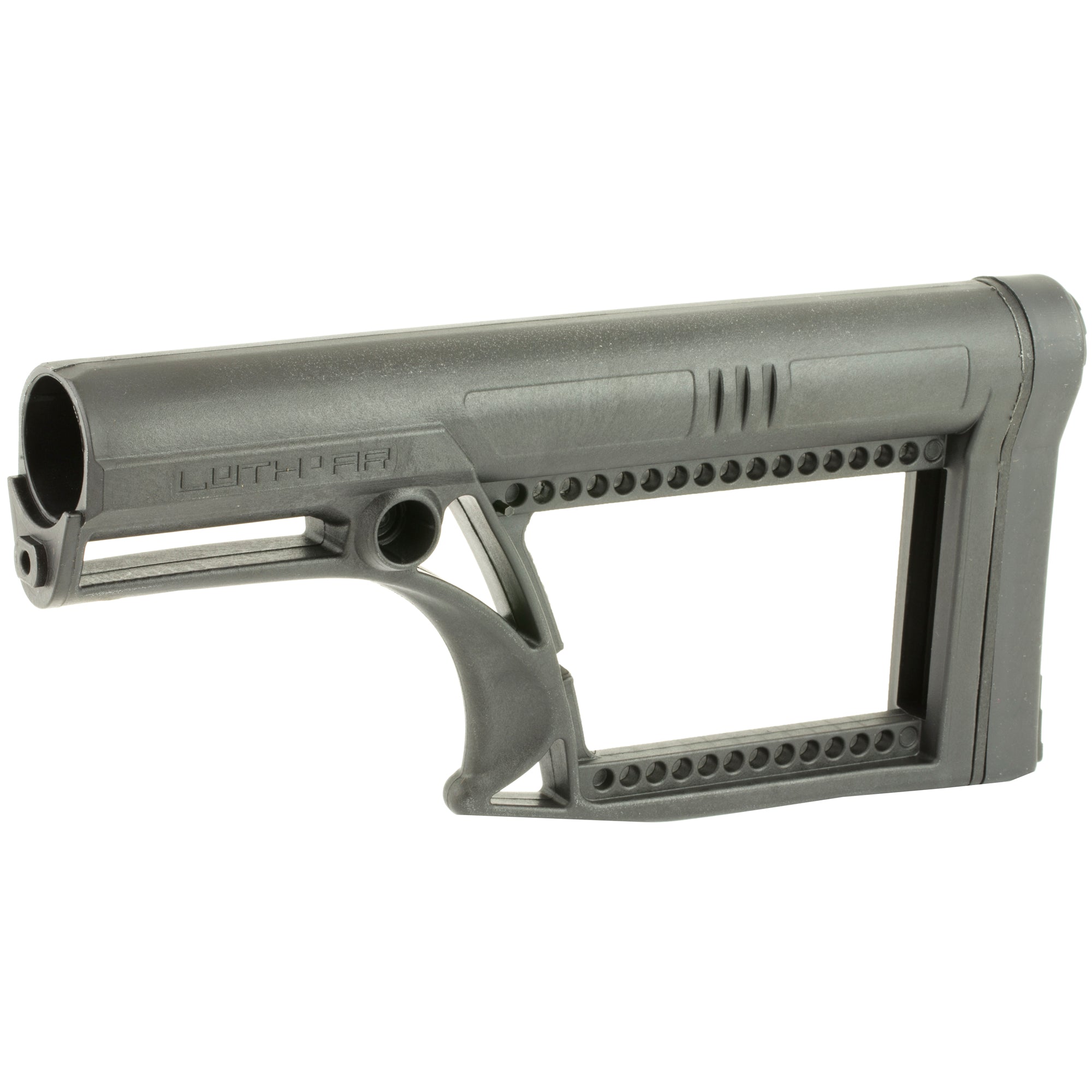 Luth-AR MBA-2 Fixed Rifle Stock for AR-15 and AR-10 - Black