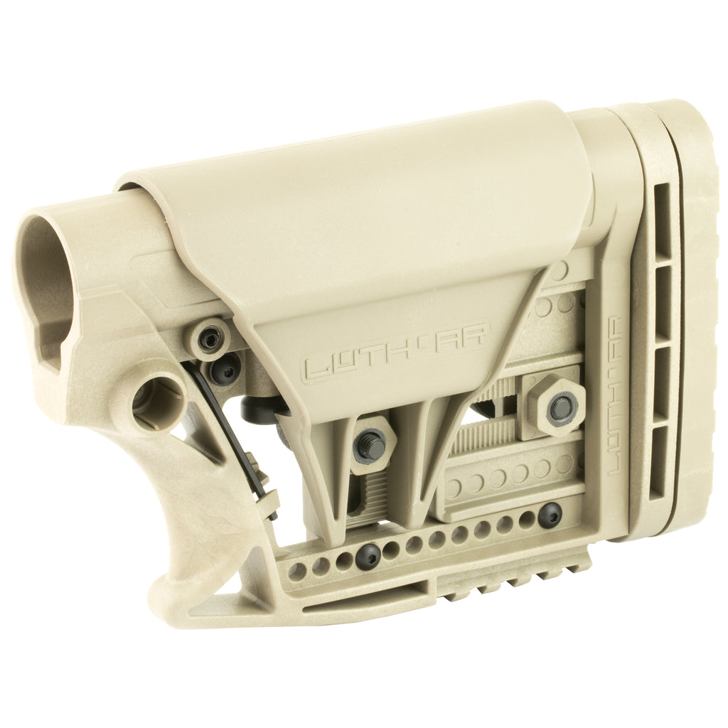 Luth-AR MBA-3 Fully Adjustable Carbine Stock Assembly in Flat Dark Earth, Model MBA-3