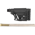 Luth-AR MBA-3 Mil-Spec Adjustable Carbine Stock Kit for AR-15 and AR-10 in Black