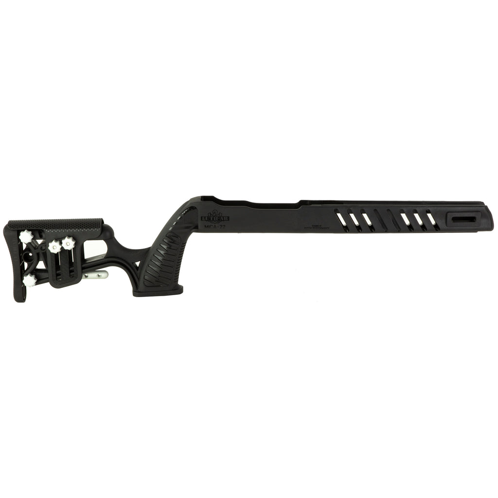 Luth-AR MCA-22 Rifle Length Chassis for Ruger 10/22 - Black