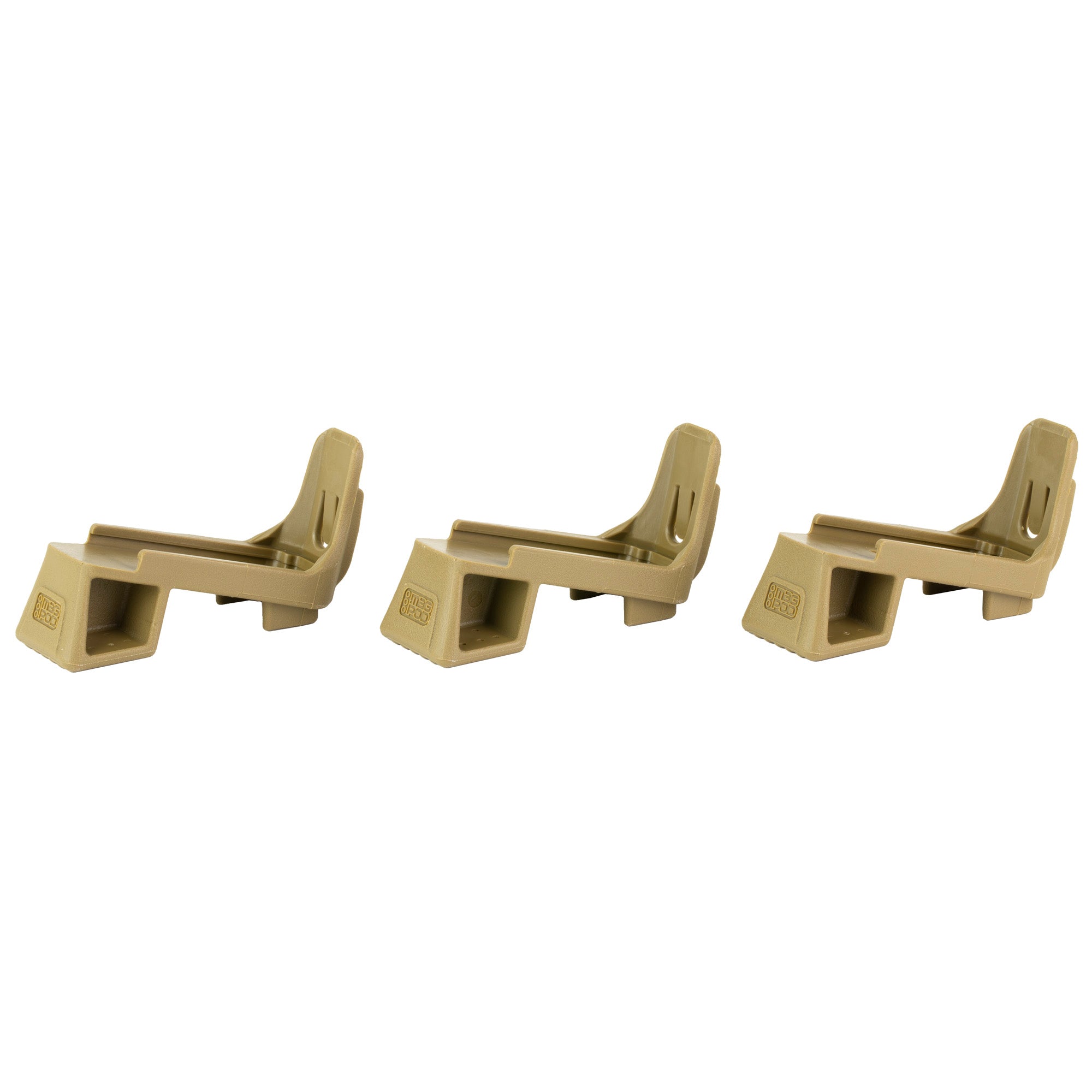 MagPod 3-Pack Monopod for Gen M3 PMAGs in Tan – Enhanced Traction Base Pad