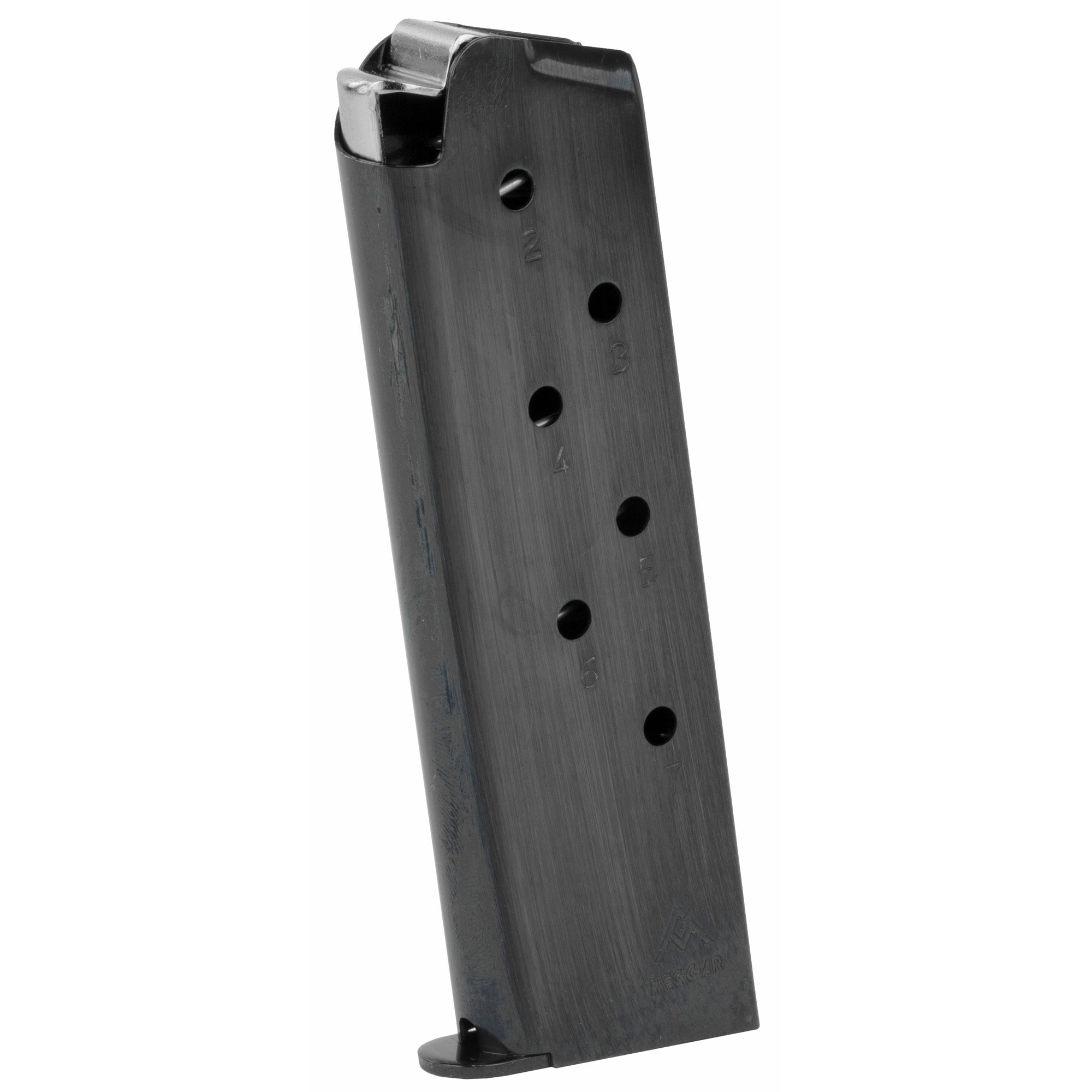 Mec-Gar USA MGCG4507B 7-Round Magazine for Colt 45 ACP - Blue
