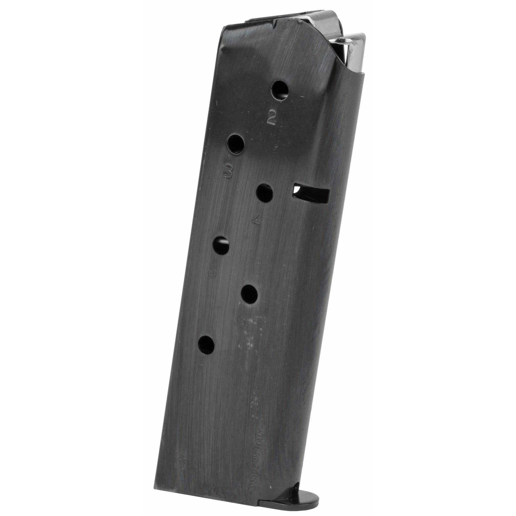 Mec-Gar USA MGCG4507B 7-Round Magazine for Colt 45 ACP - Blue
