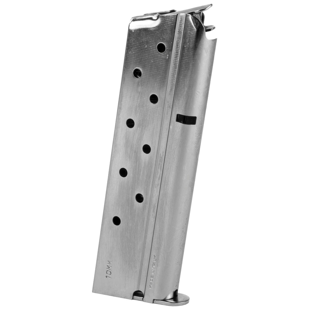 Mec-Gar USA MGCGOV10N 10mm 8-Round Nickel-Plated Magazine for Colt Pistols