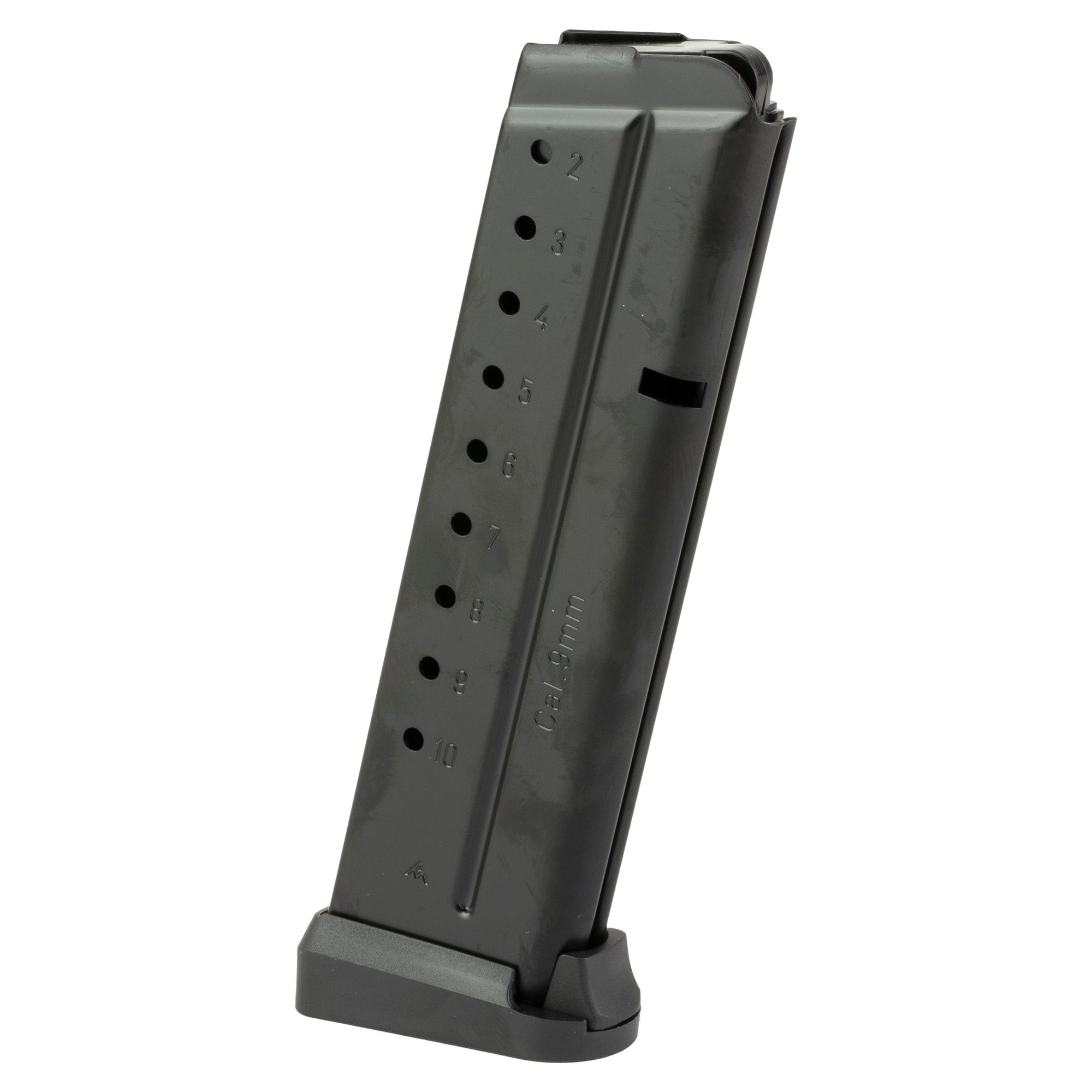 Mec-Gar USA 1911 Full Size 9mm Magazine - 10 Rounds, Black