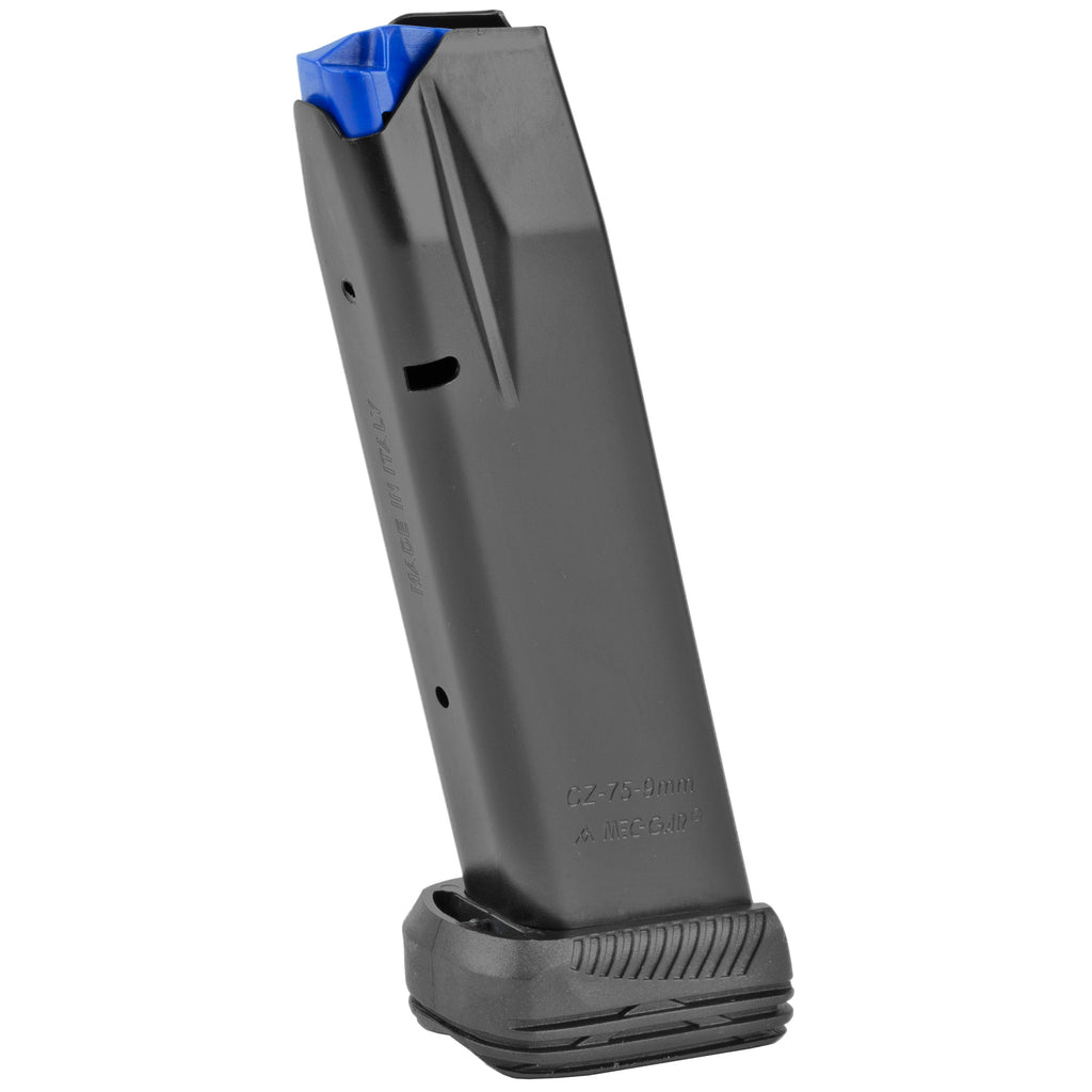 Mec-Gar USA Magazine for CZ 75 Series 9mm - 19 Rounds with Drop Protection System