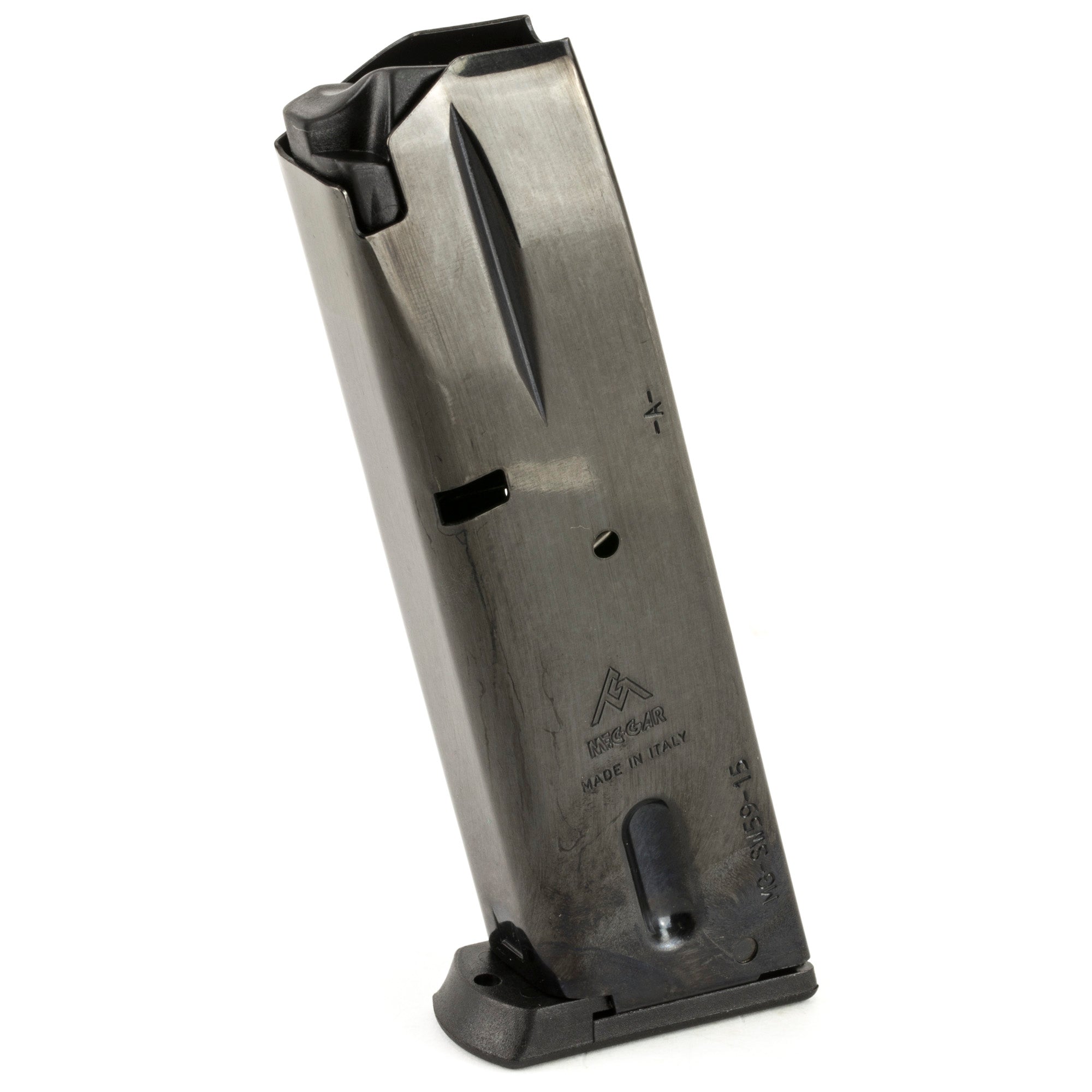 Mec-Gar USA Magazine for Smith & Wesson 59/915 9mm - 15 Round Capacity, Blue Finish