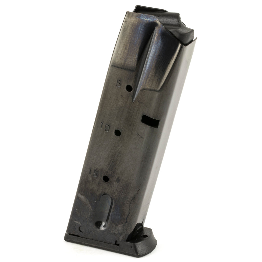 Mec-Gar USA Magazine for Smith & Wesson 59/915 9mm - 15 Round Capacity, Blue Finish