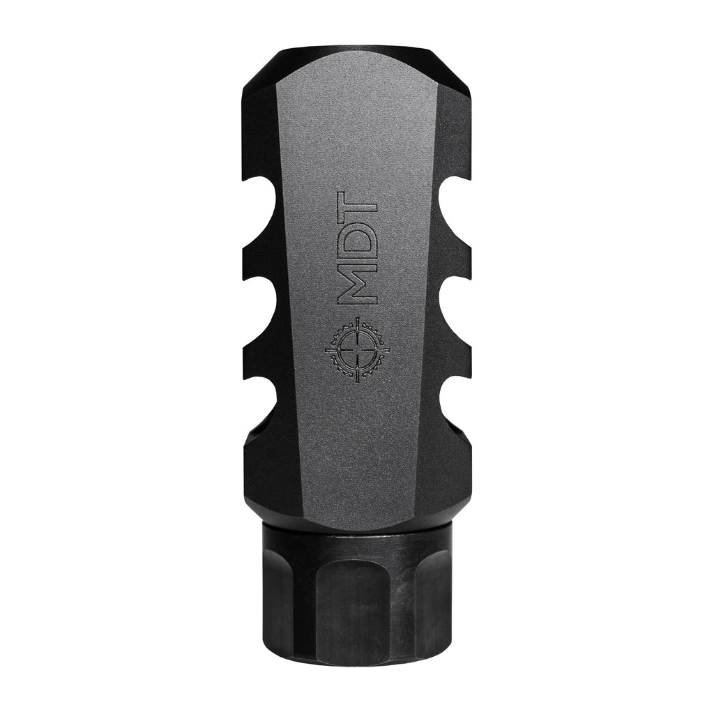 MDT Elite Muzzle Brake for 223 Remington, 1/2x28 Thread, Black
