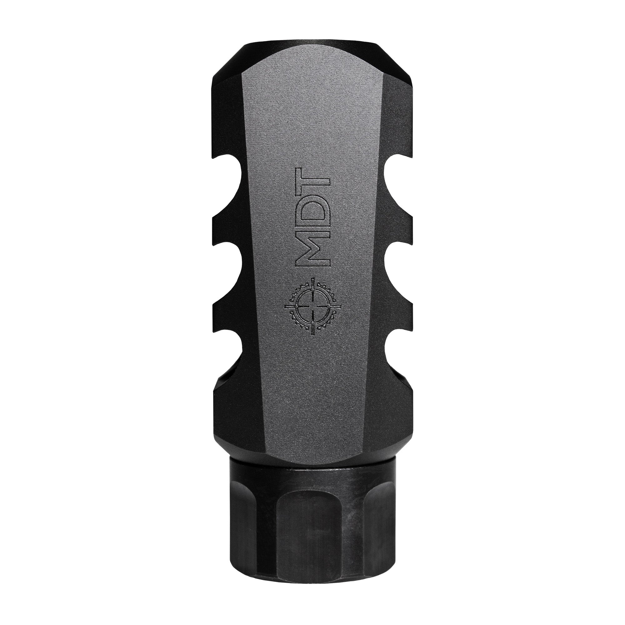 MDT Elite Muzzle Brake for 223 Remington, 1/2x28 Thread, Black