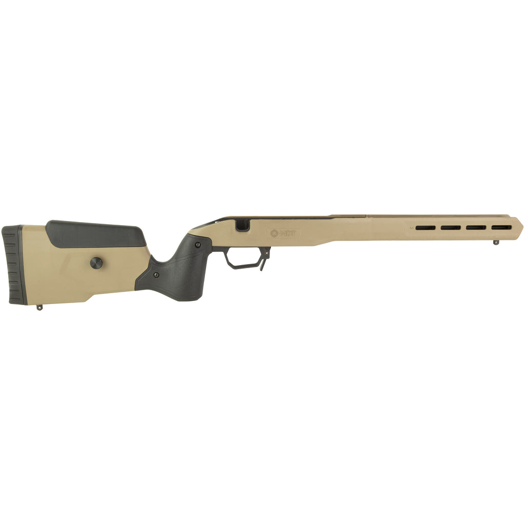MDT Field Stock Tikka T3 SA in FDE - Precision Chassis for Long-Range Shooting