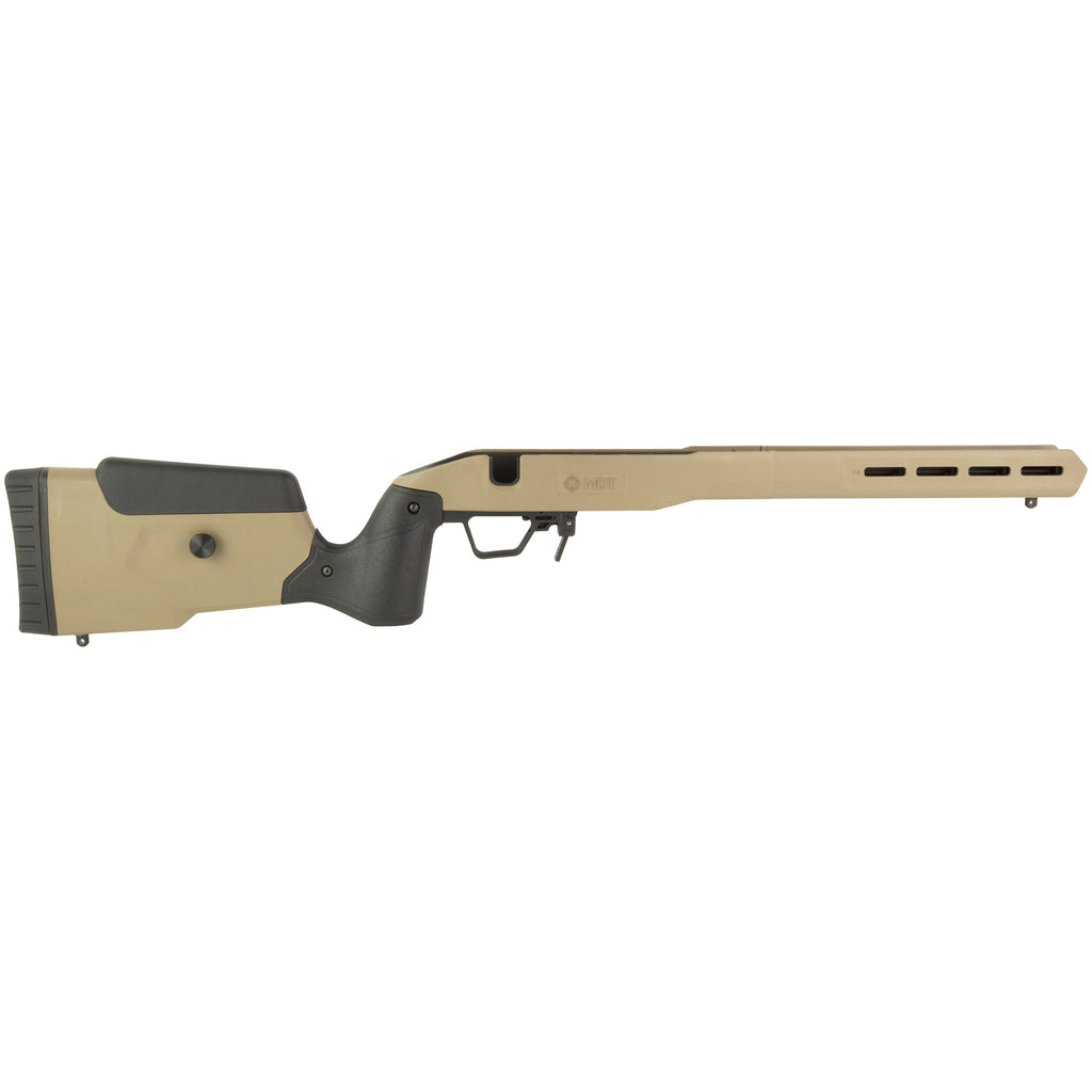 MDT Field Stock Savage SA FDE Chassis for Precision Rifle Shooting