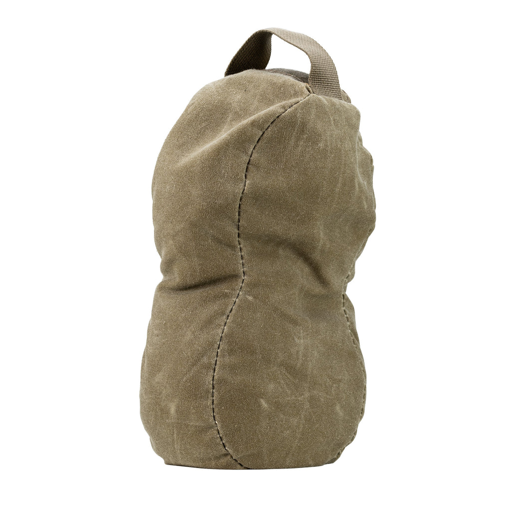 MDT Peanut Waxed Sand Fill Shooting Bag – 10 x 3.5 x 5 inches, Tan