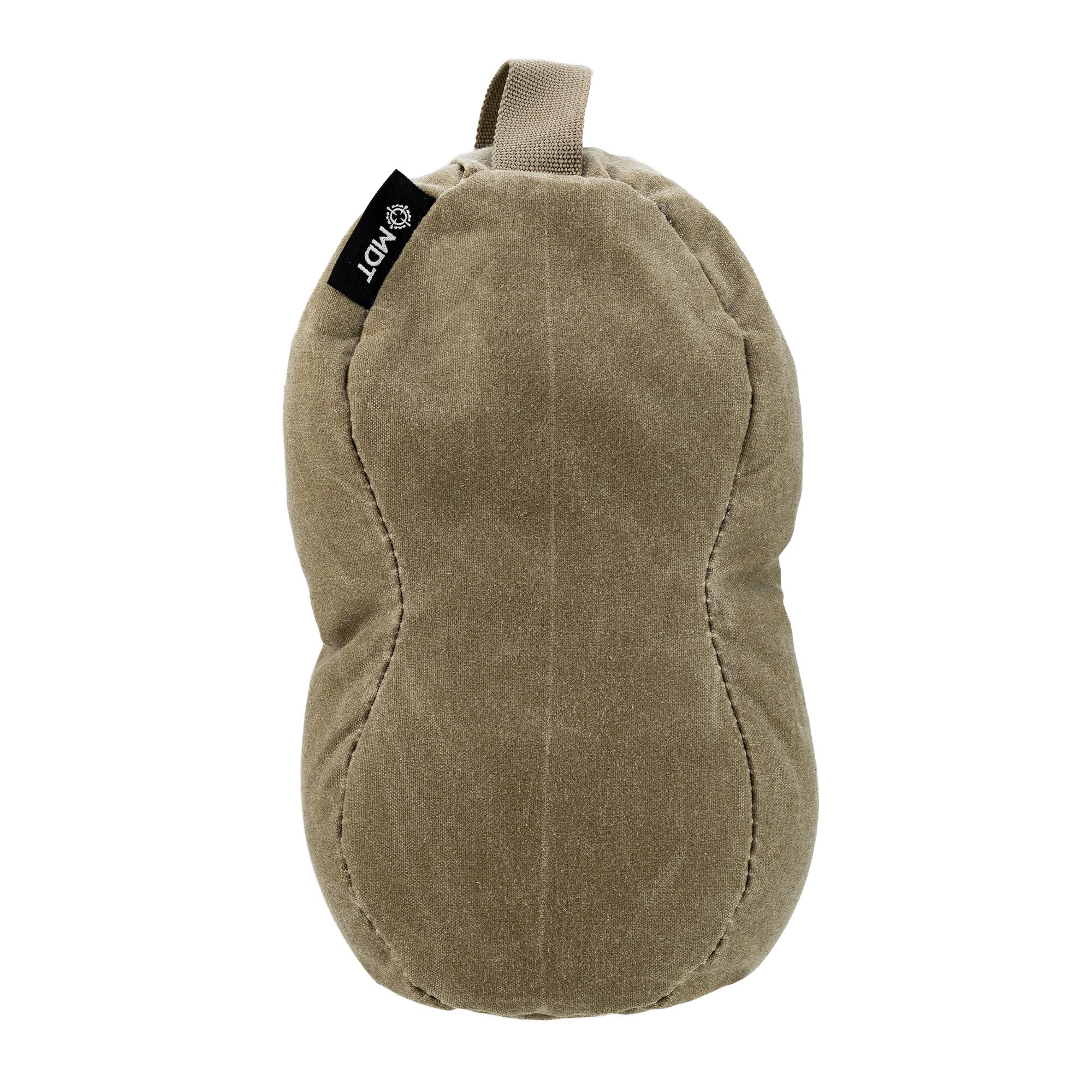 MDT Peanut Waxed Sand Fill Shooting Bag – 10 x 3.5 x 5 inches, Tan