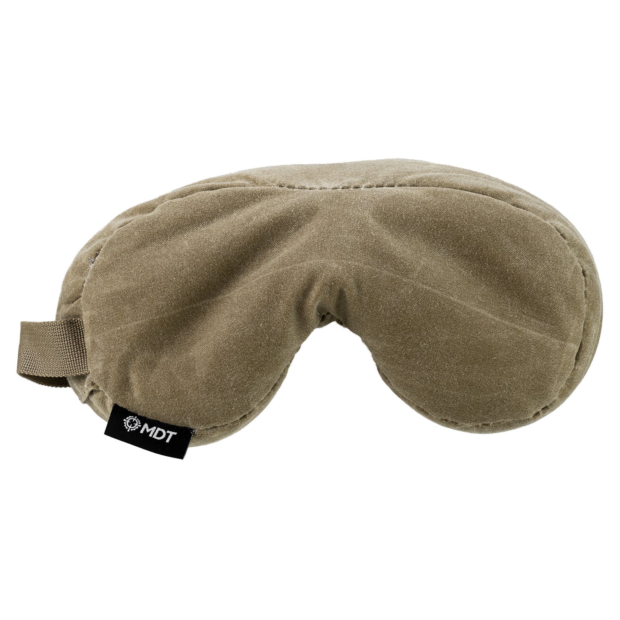 MDT Peanut Waxed Sand Fill Shooting Bag – 10 x 3.5 x 5 inches, Tan