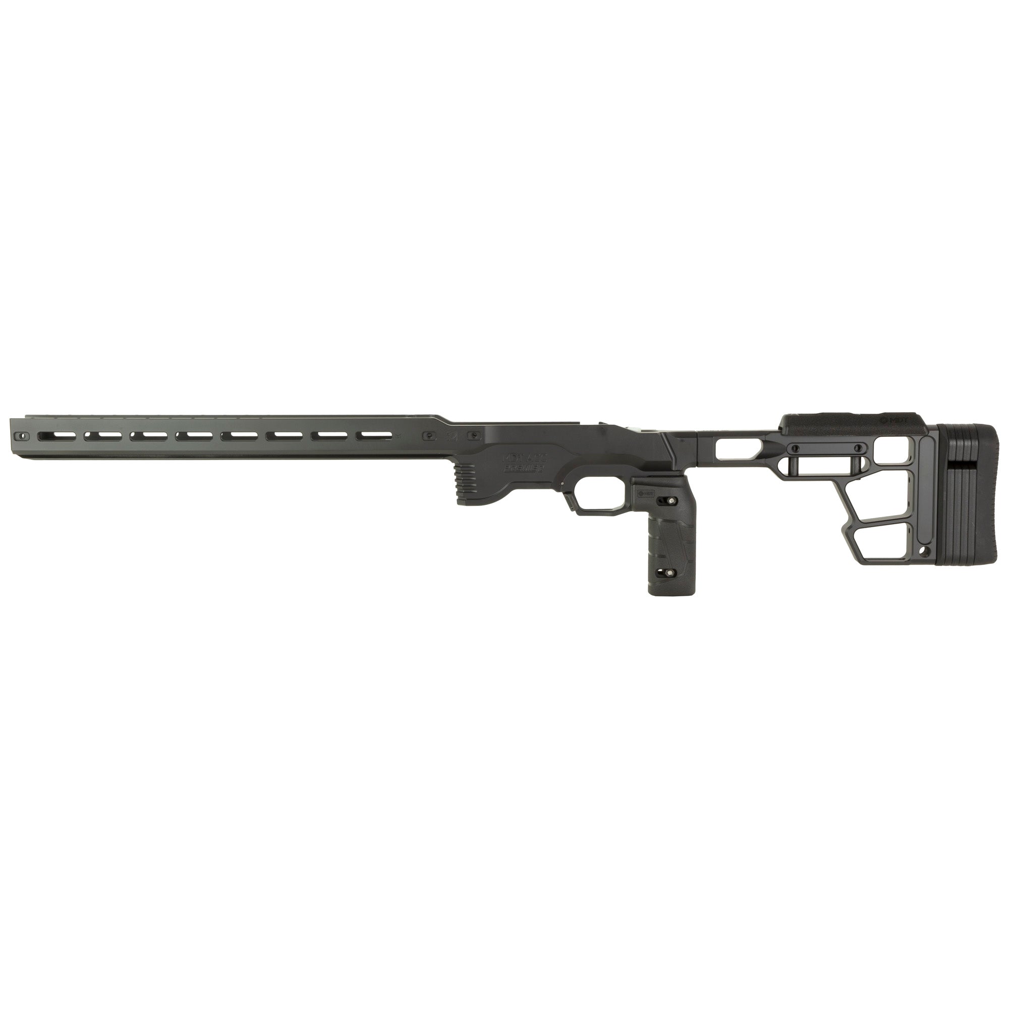 MDT ACC Premier GEN2 Chassis for Remington 700 Short Action in Black, Part Number 109512-BLK