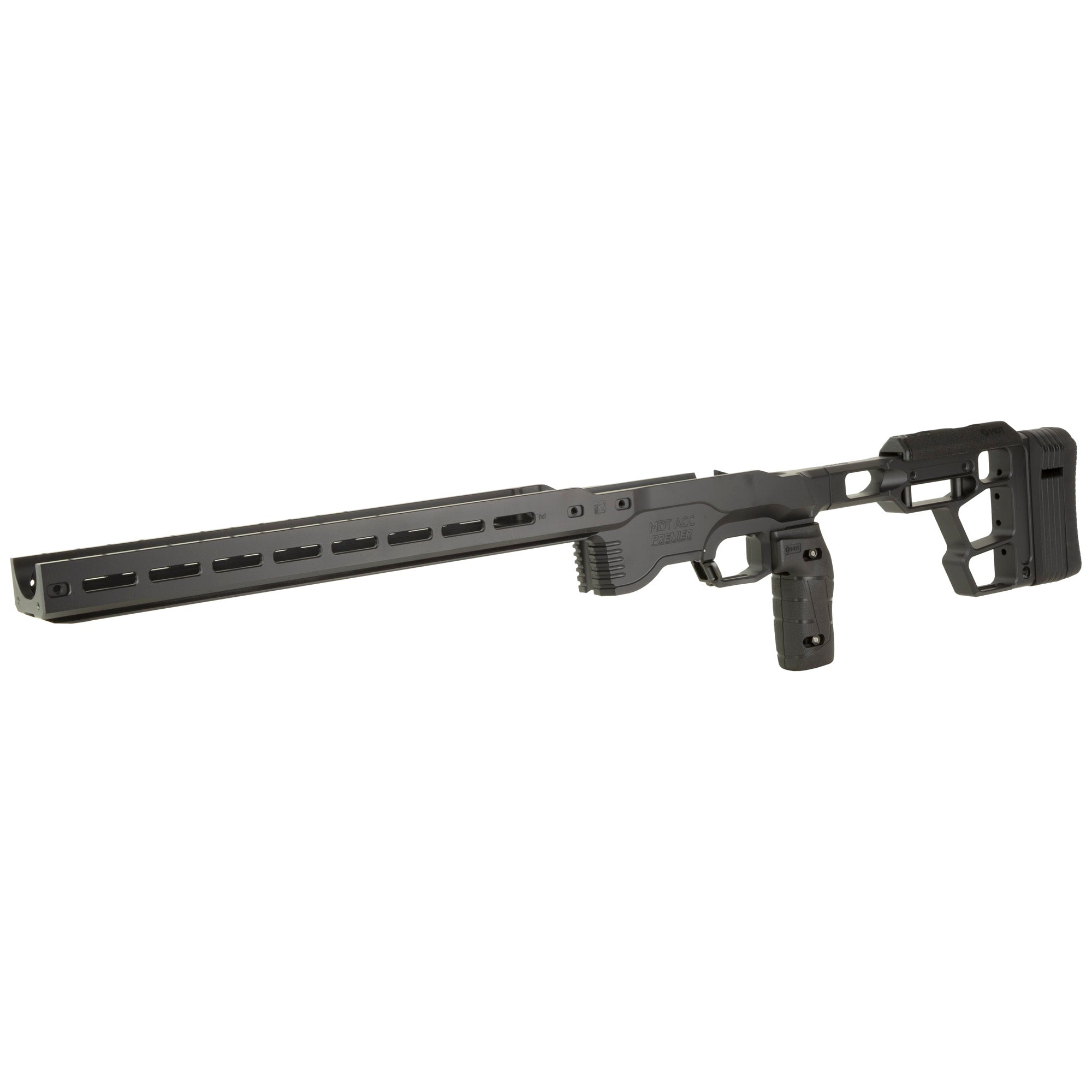 MDT ACC Premier GEN2 Chassis for Remington 700 Short Action in Black, Part Number 109512-BLK