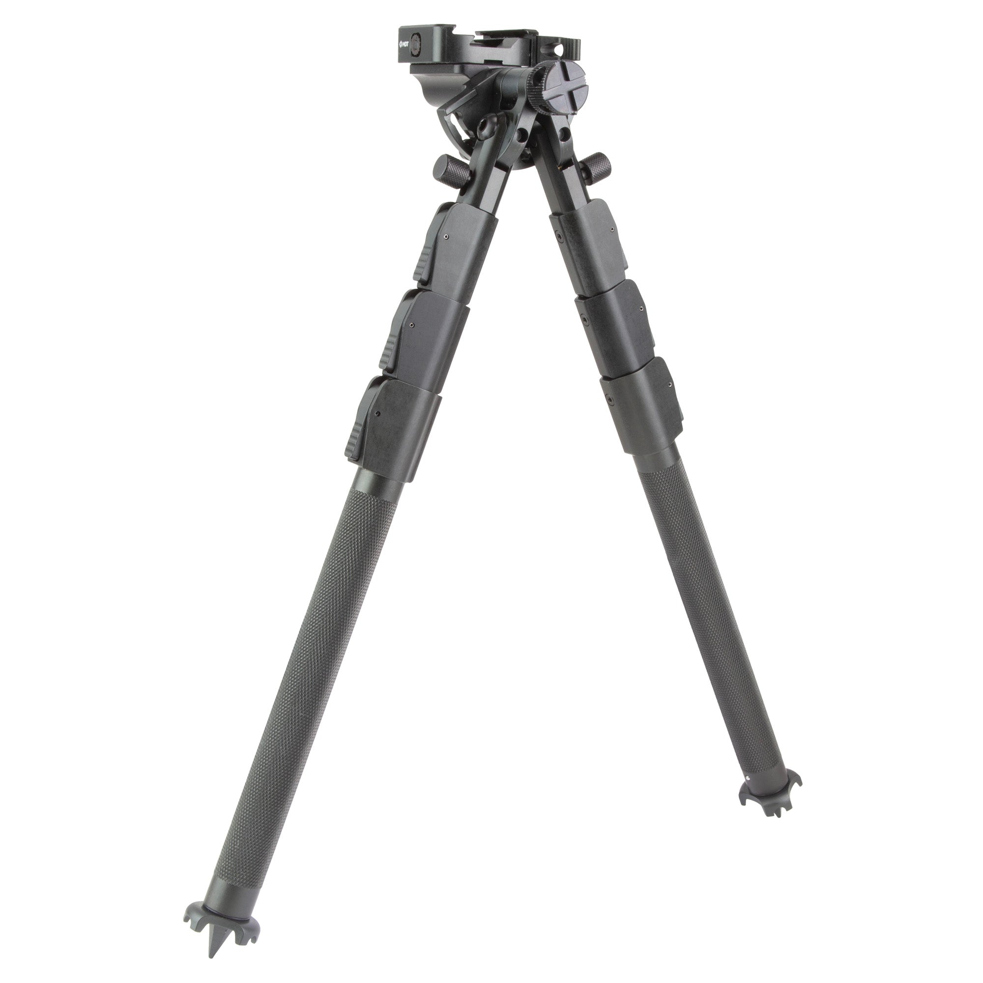 MDT CKYE-Pod Gen3 Triple-Pull Adjustable Bipod for Field Shooting and NRL Hunter Competitions in Black