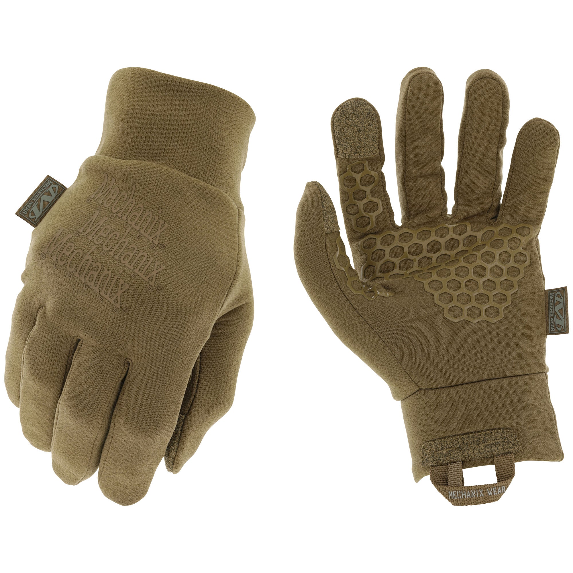 Mechanix Wear ColdWork Large Coyote Base Layer Gloves for Cold Environments