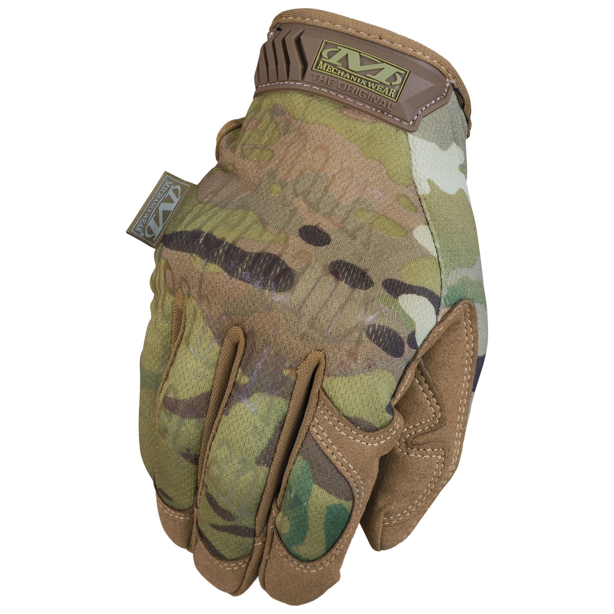 Mechanix Wear Original Tactical Gloves in MultiCam, Size XL – Durable Synthetic Leather with Touchscreen Compatibility