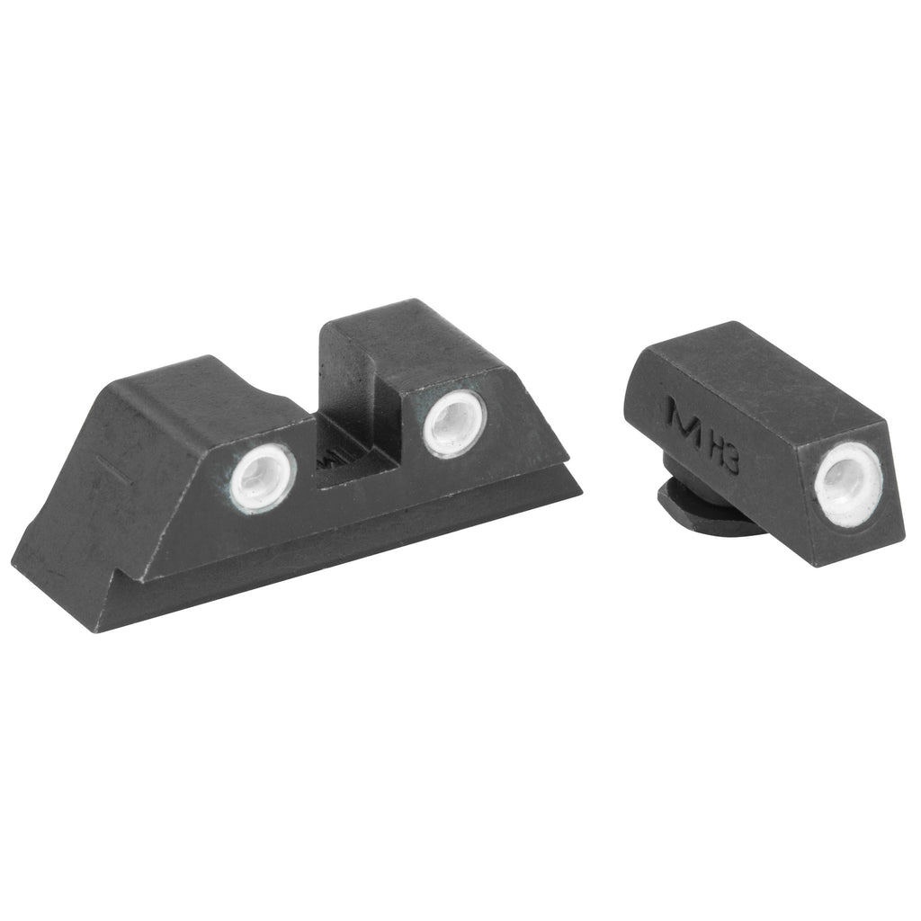 Meprolight Tru-Dot Green Night Sight for Glock 17, 19, 22, 23 – Self-Illuminated Combat-Ready Optics
