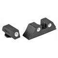 Meprolight Tru-Dot Self-Illuminated Night Sight for Glock 17, 19, 22, and 23 with Green and Yellow Colors