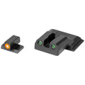 Meprolight Hyper-Bright Pistol Sight with Green and Orange Illumination for M&P Shield