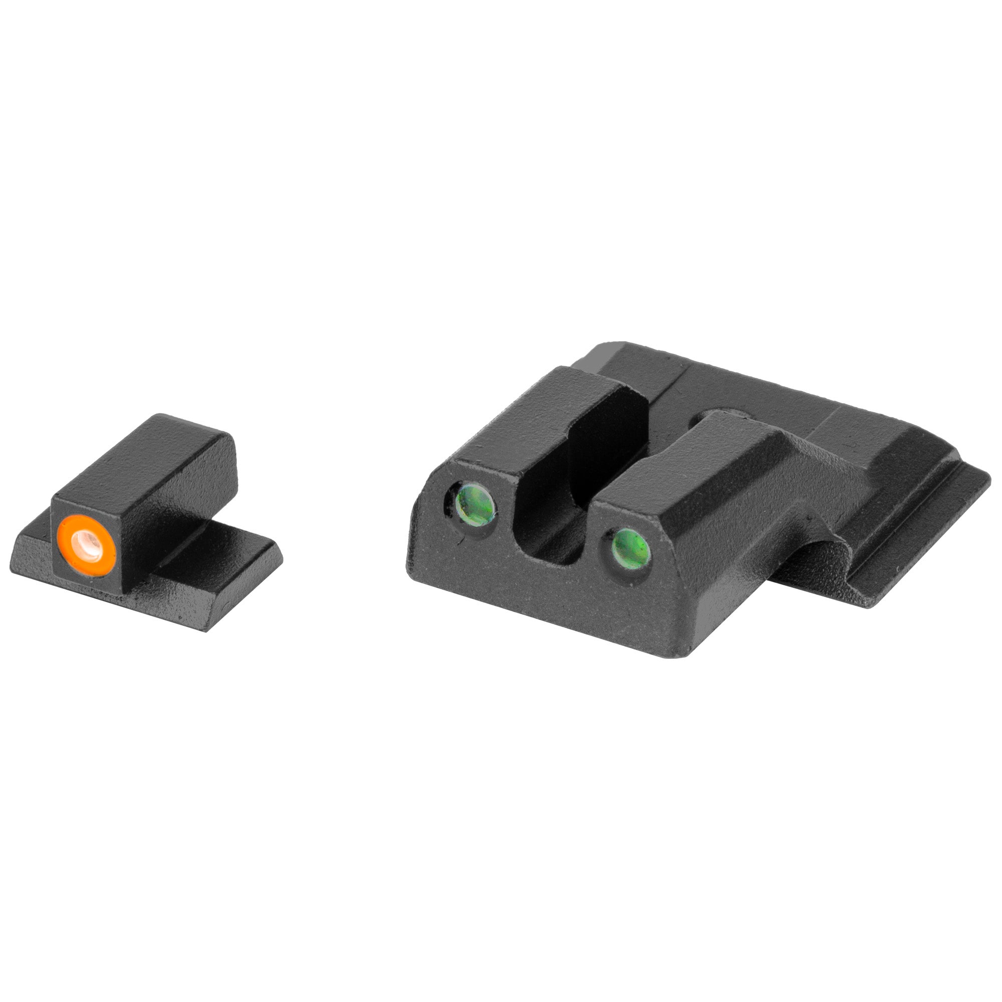 Meprolight Hyper-Bright Pistol Sight with Green and Orange Illumination for M&P Shield