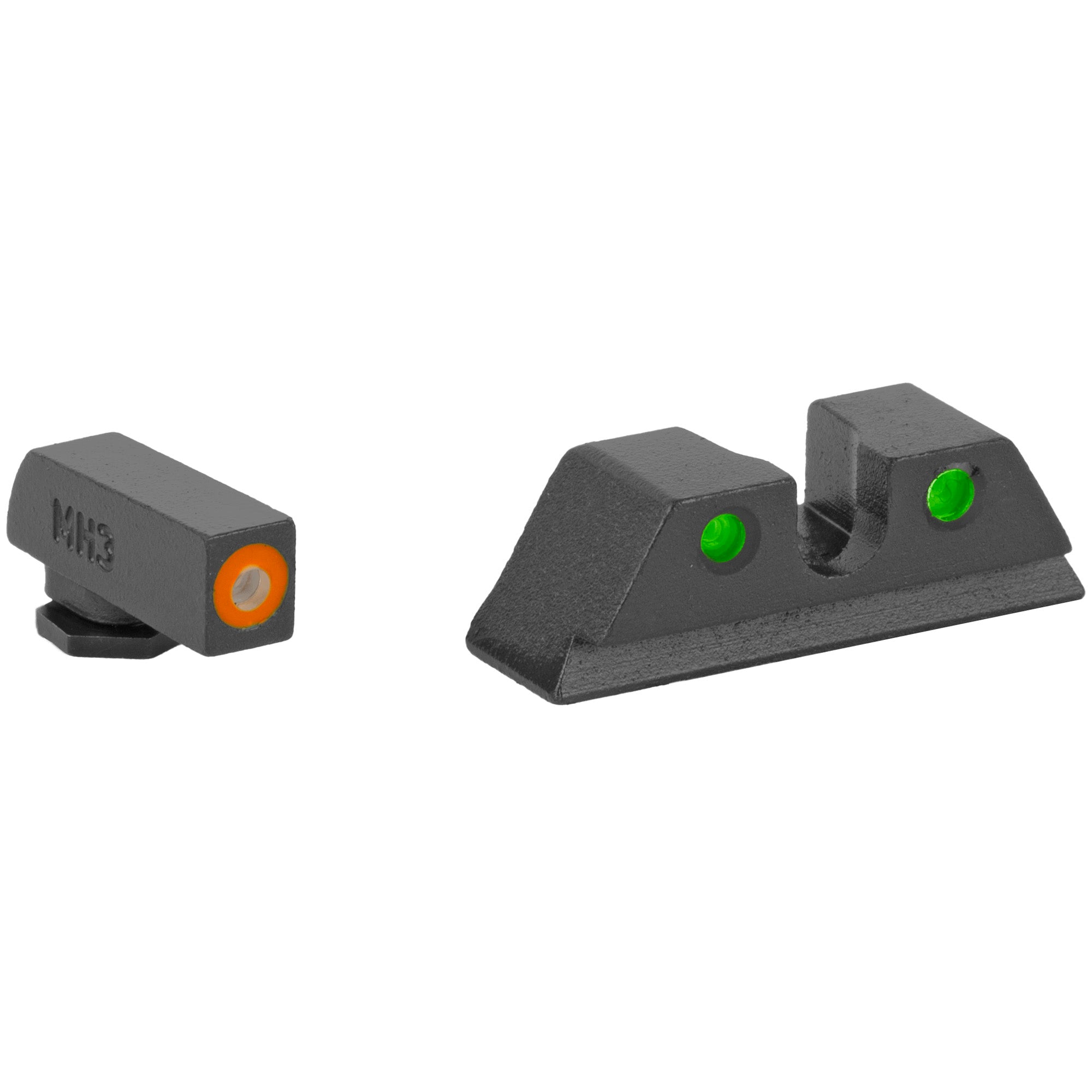 Meprolight Hyper-Bright Handgun Sight for Taurus G3 – Green and Orange Tritium Sights