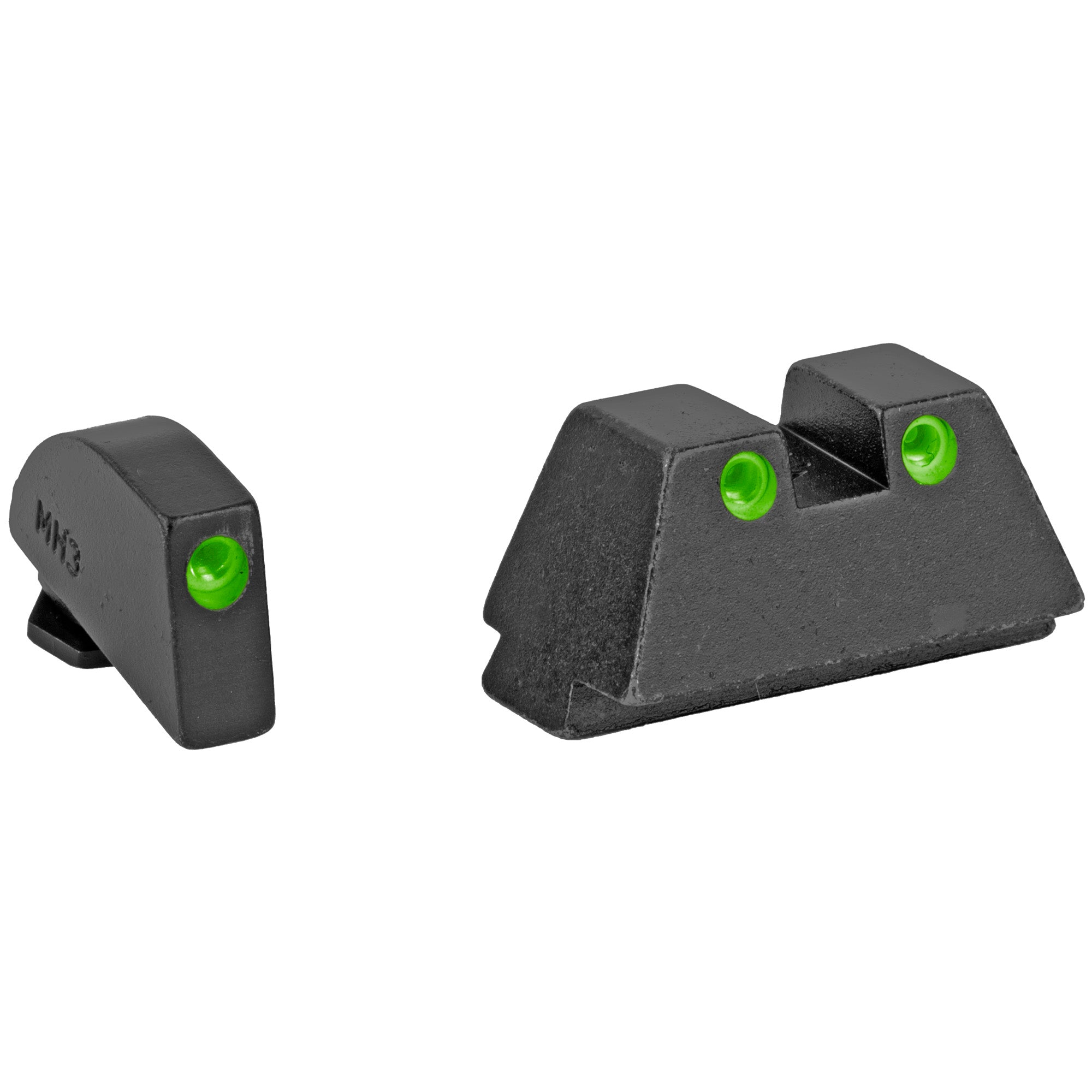 Meprolight Tru-Dot Green Night Sights for Glock – Self-Illuminated Combat-Ready Weapon Upgrade