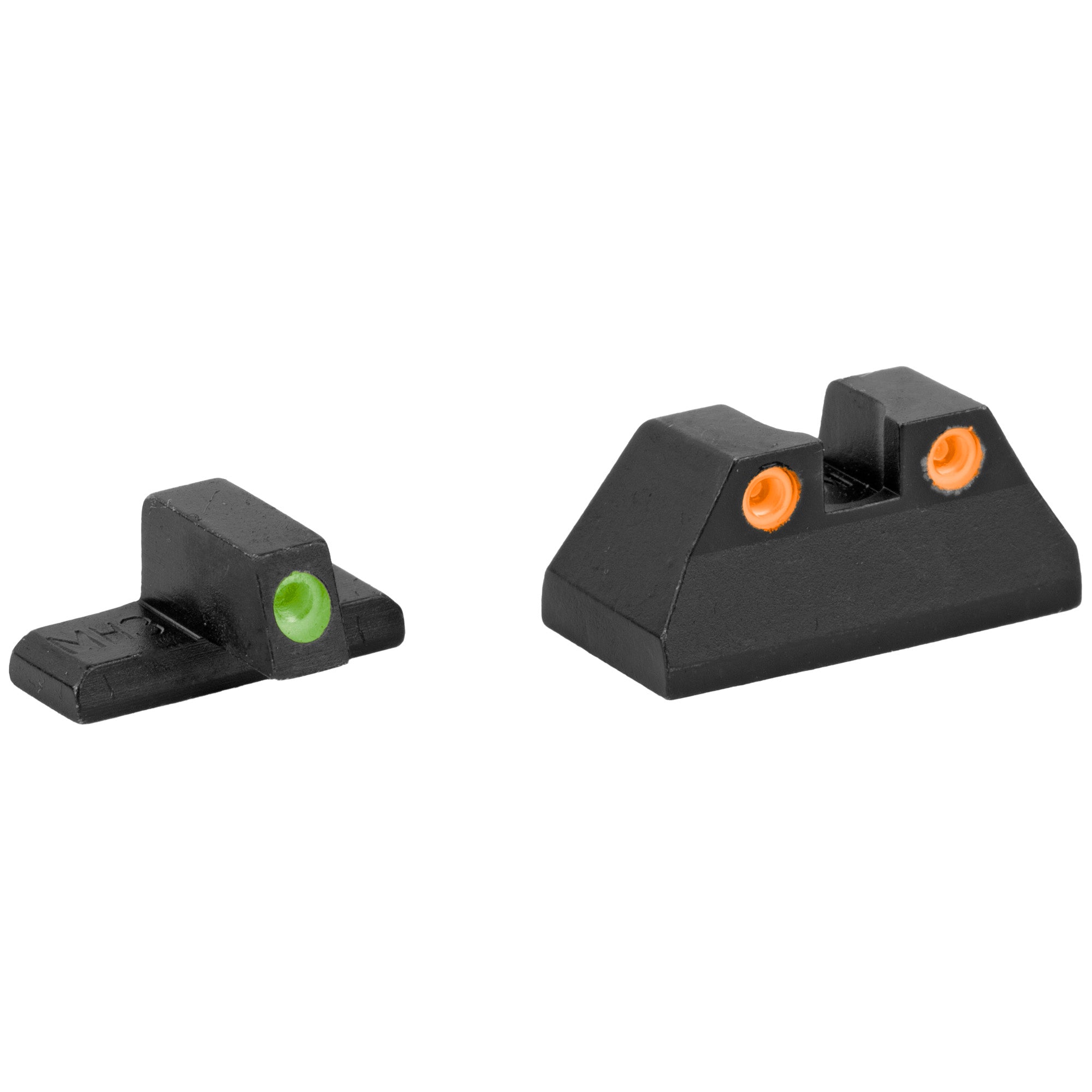 Meprolight Tru-Dot Night Sights for HK USP 9/40/45 – Green and Orange Self-Illuminated Sight Upgrade
