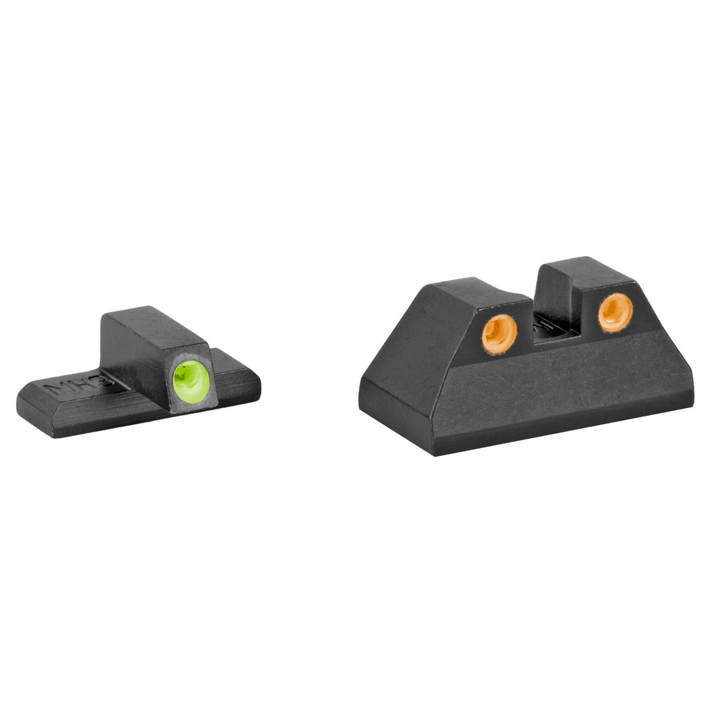 Meprolight Tru-Dot Self-Illuminated Night Sights for H&K USP, Model TD, Green/Orange