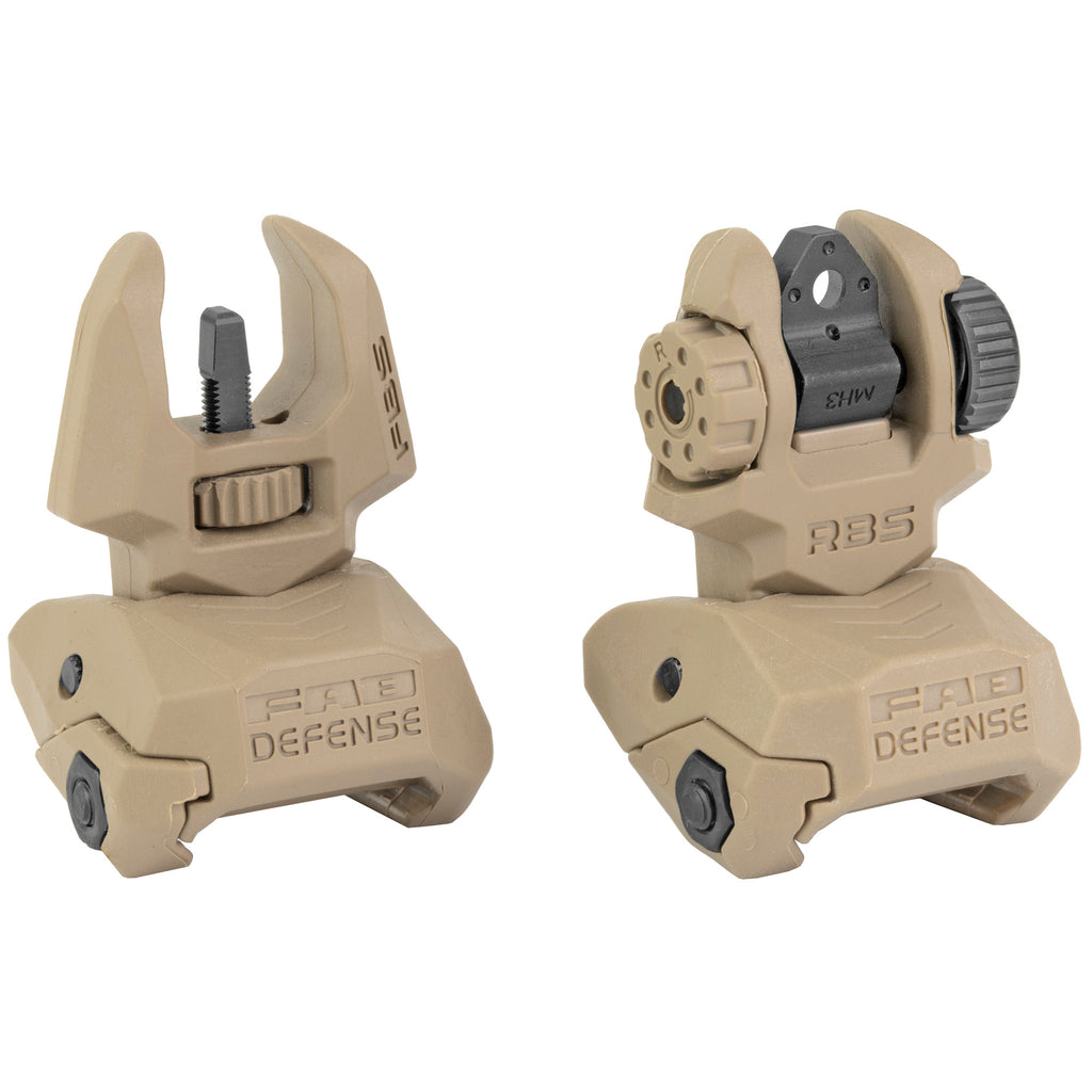 Meprolight FRBS Dual-Aperture Tritium Backup Sights with Green and Orange Illumination