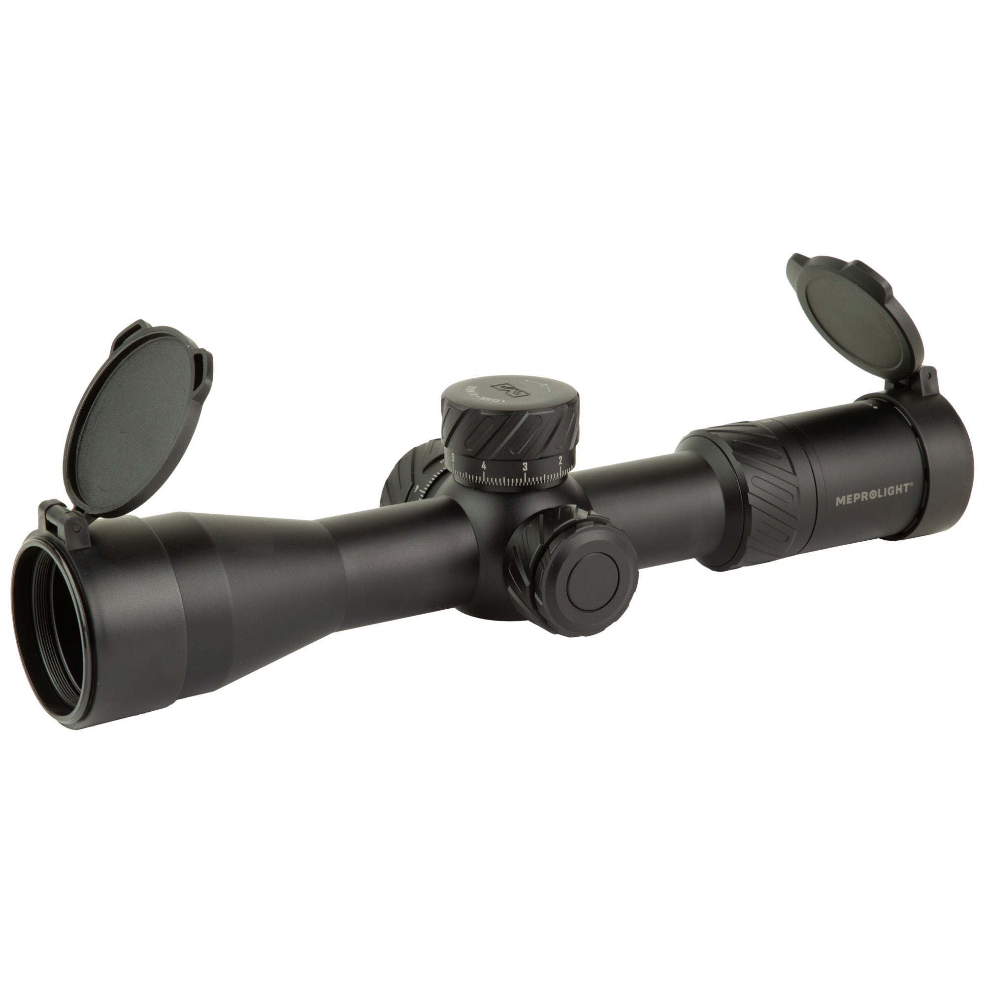 Meprolight MVO 3-18x44mm Rifle Scope with M3 MRAD Reticle and 34mm Tube