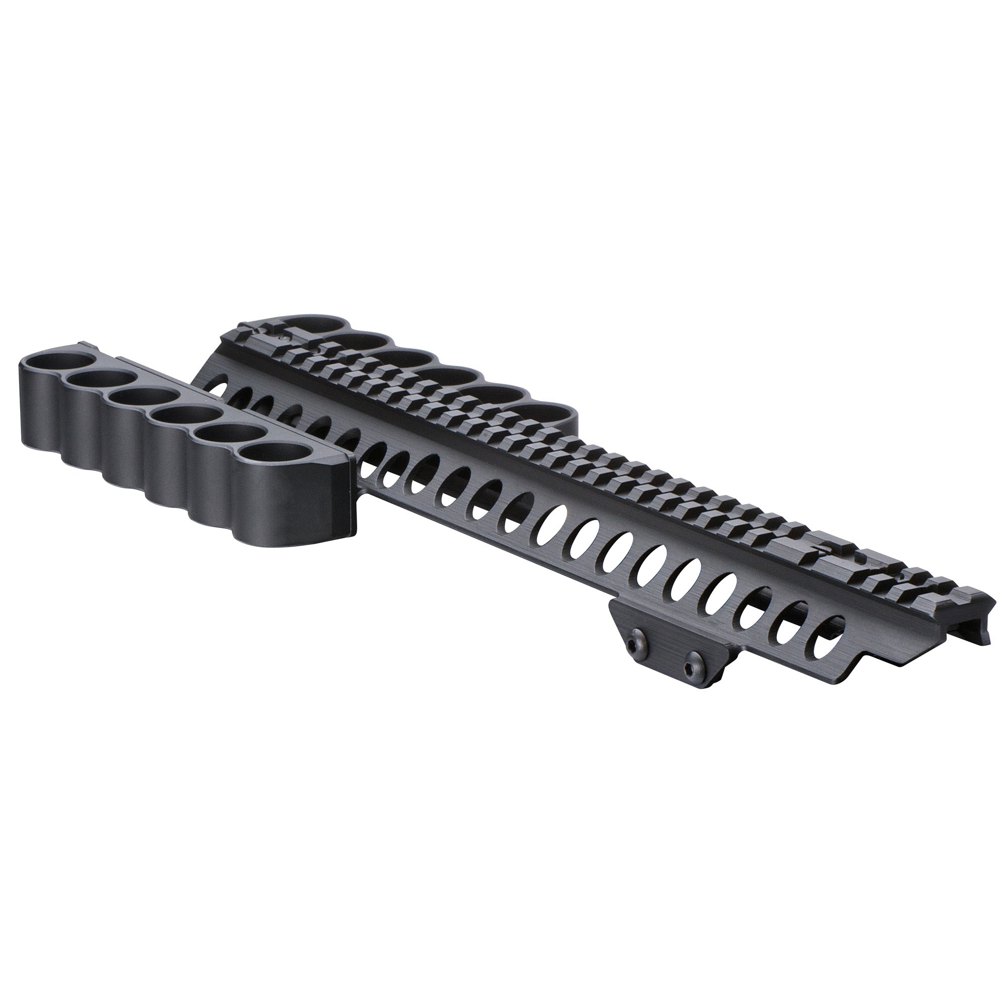 Mesa Tactical SureShell Aluminum Shotshell Carrier with Rail for 6/6-12 Gauge Shotguns