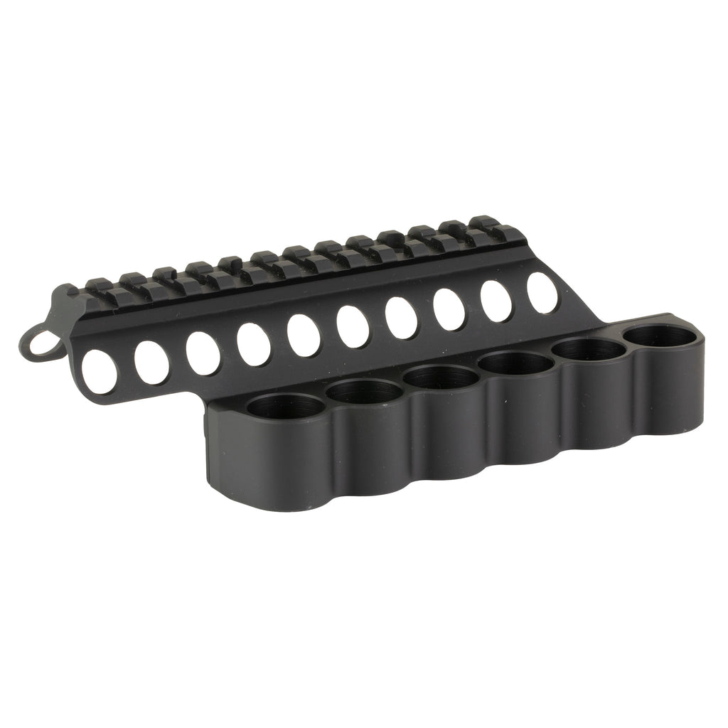 Mesa Tactical SureShell Side Saddle for Beretta 1301 with Picatinny Rails - Black