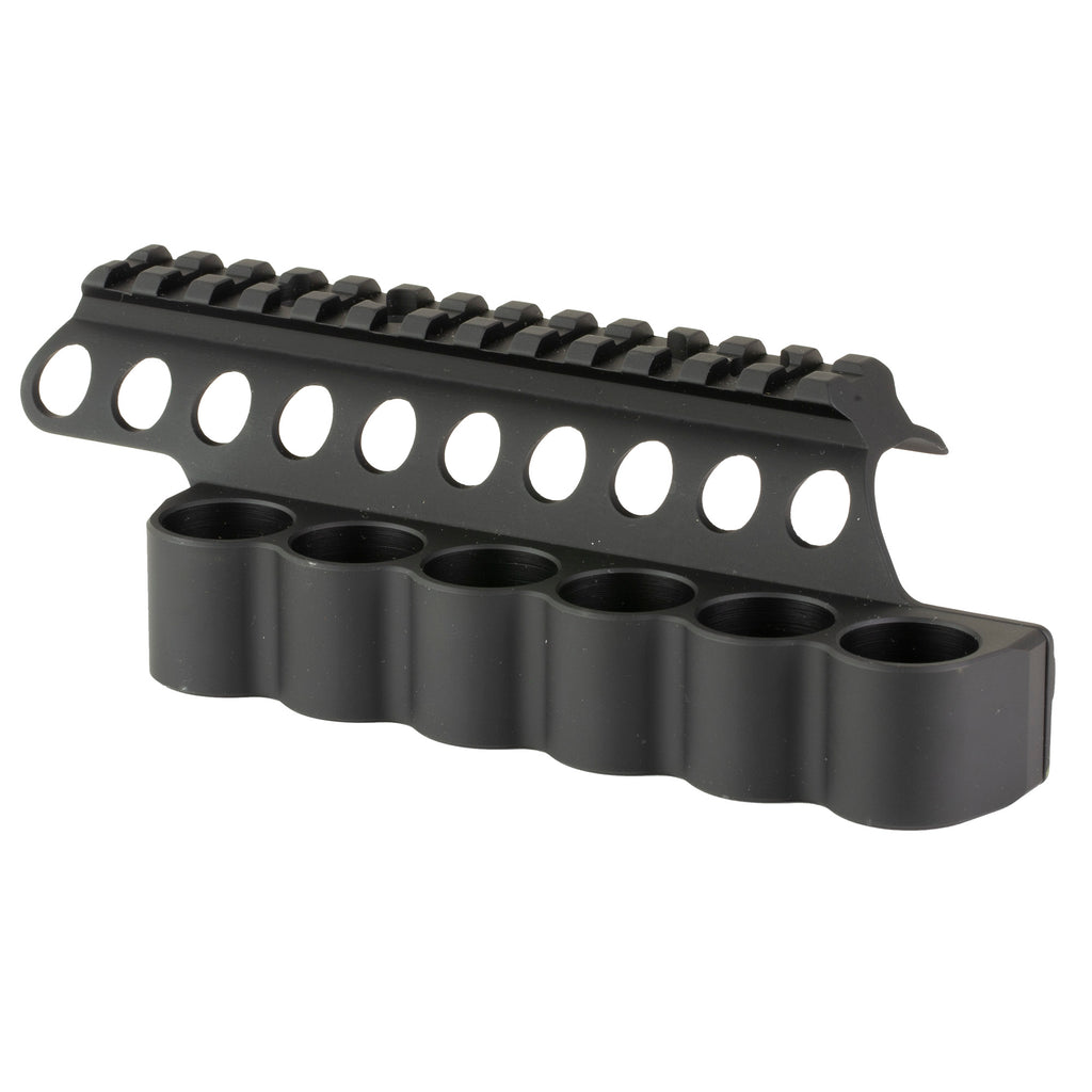 Mesa Tactical SureShell Side Saddle for Beretta 1301 with Picatinny Rails - Black