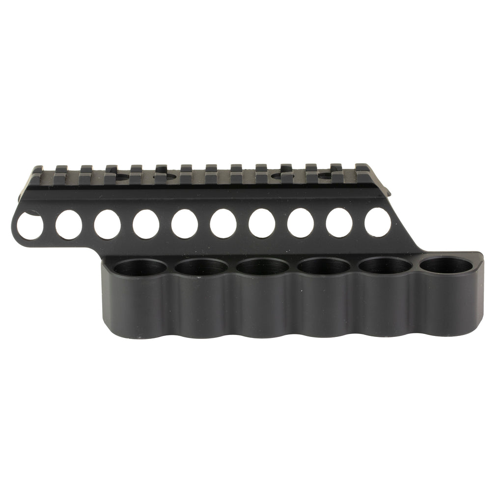 Mesa Tactical SureShell Side Saddle for Beretta 1301 with Picatinny Rails - Black