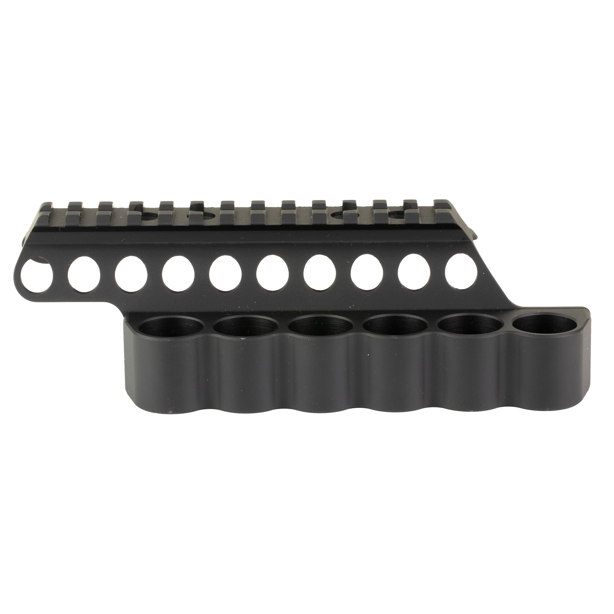 Mesa Tactical SureShell Side Saddle for Beretta 1301 with Picatinny Rails - Black