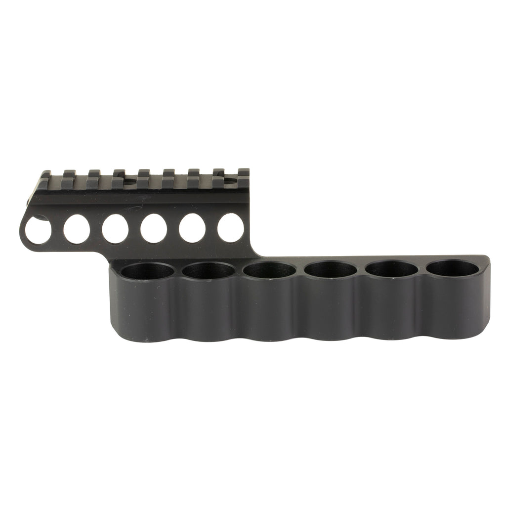 Mesa Tactical SureShell Side Saddle for Beretta 1301 Shotguns, Black