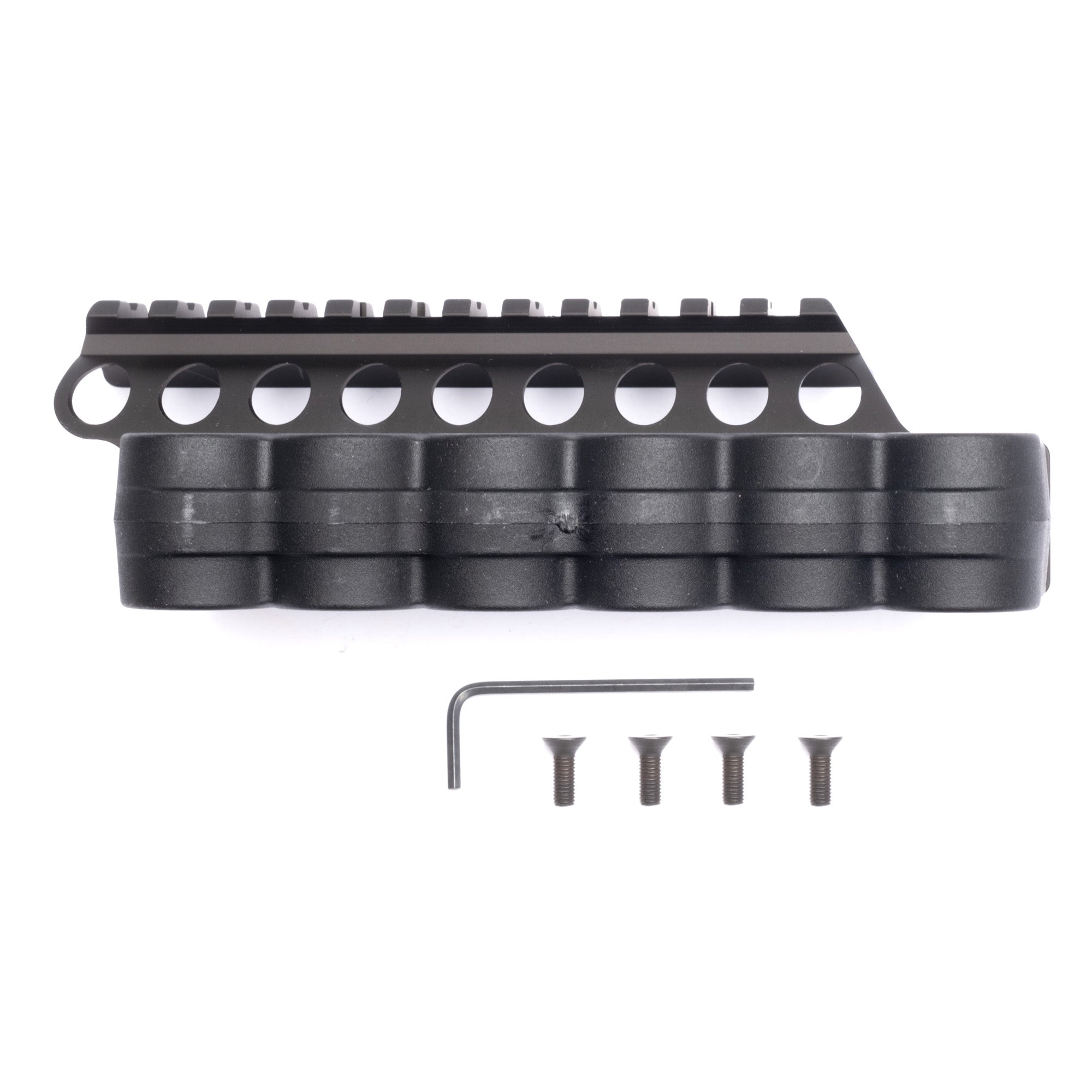 Mesa Tactical SureShell Polymer Side Saddle for Mossberg 500, 6-12 Gauge