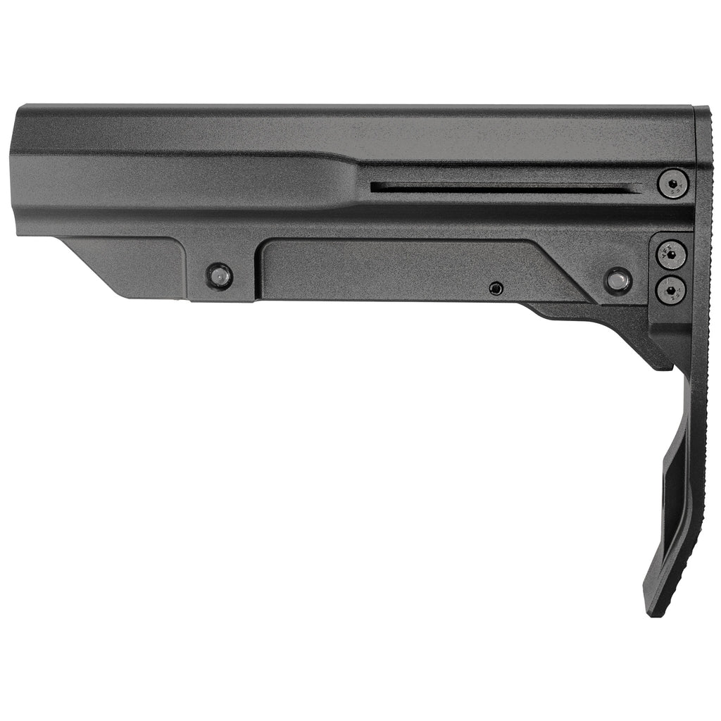 Mission First Tactical Battlelink Minimalist Aluminum Collapsible Stock in Black (Part BMSMIL-MTL-BL)