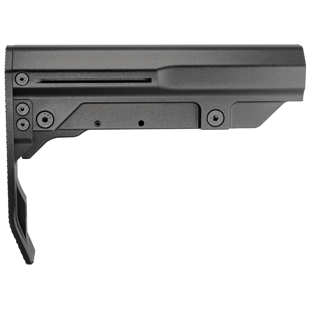 Mission First Tactical Battlelink Minimalist Aluminum Collapsible Stock in Black (Part BMSMIL-MTL-BL)