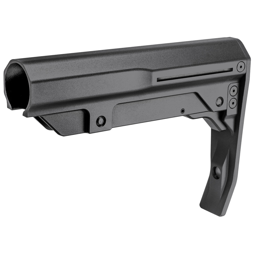 Mission First Tactical Battlelink Minimalist Aluminum Collapsible Stock in Black (Part BMSMIL-MTL-BL)