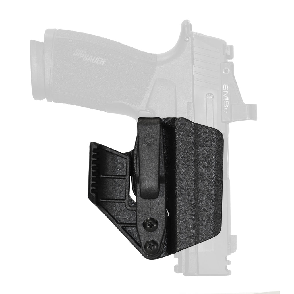 Mission First Tactical Minimalist IWB Holster for P365 XMacro - Ambidextrous Black Boltaron