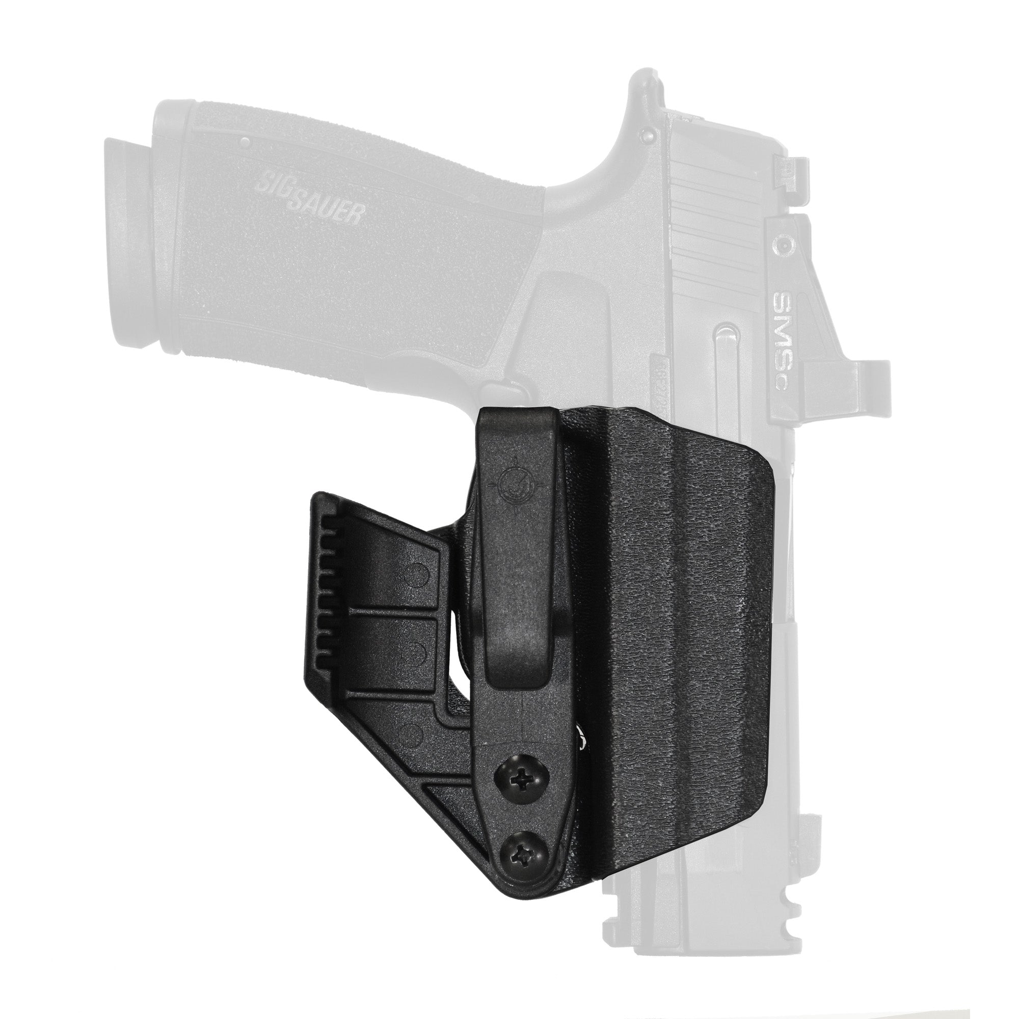 Mission First Tactical Minimalist IWB Holster for P365 XMacro - Ambidextrous Black Boltaron