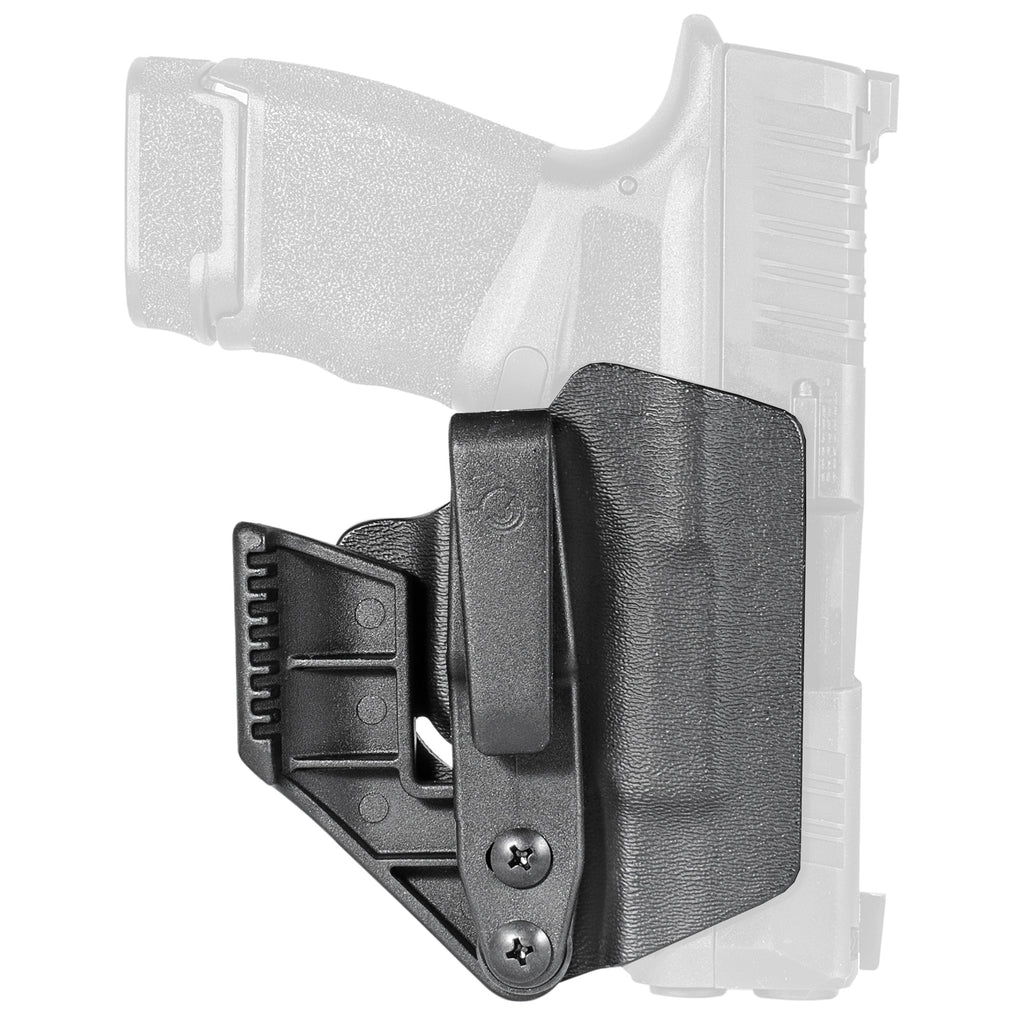 Mission First Tactical Minimalist Inside the Waistband Holster for Concealed Carry - Black Kydex, Ambidextrous Design